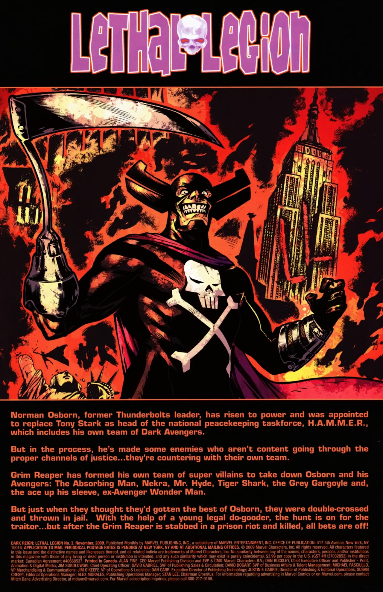 Dark Reign: Lethal Legion Issue #3 #3 - English 2