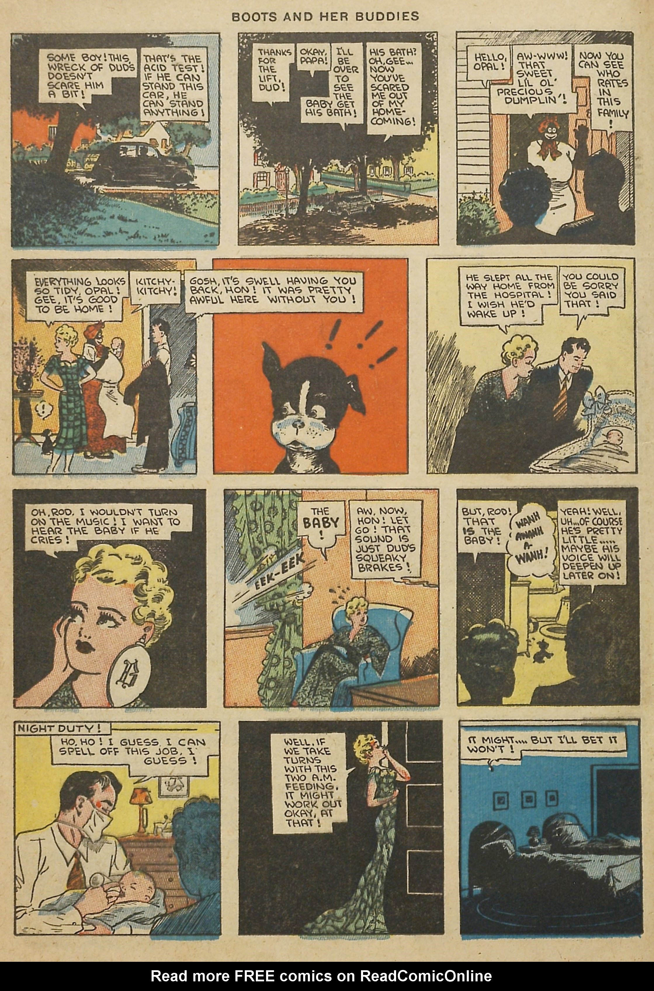 Read online Boots and Her Buddies (1948) comic -  Issue #9 - 20