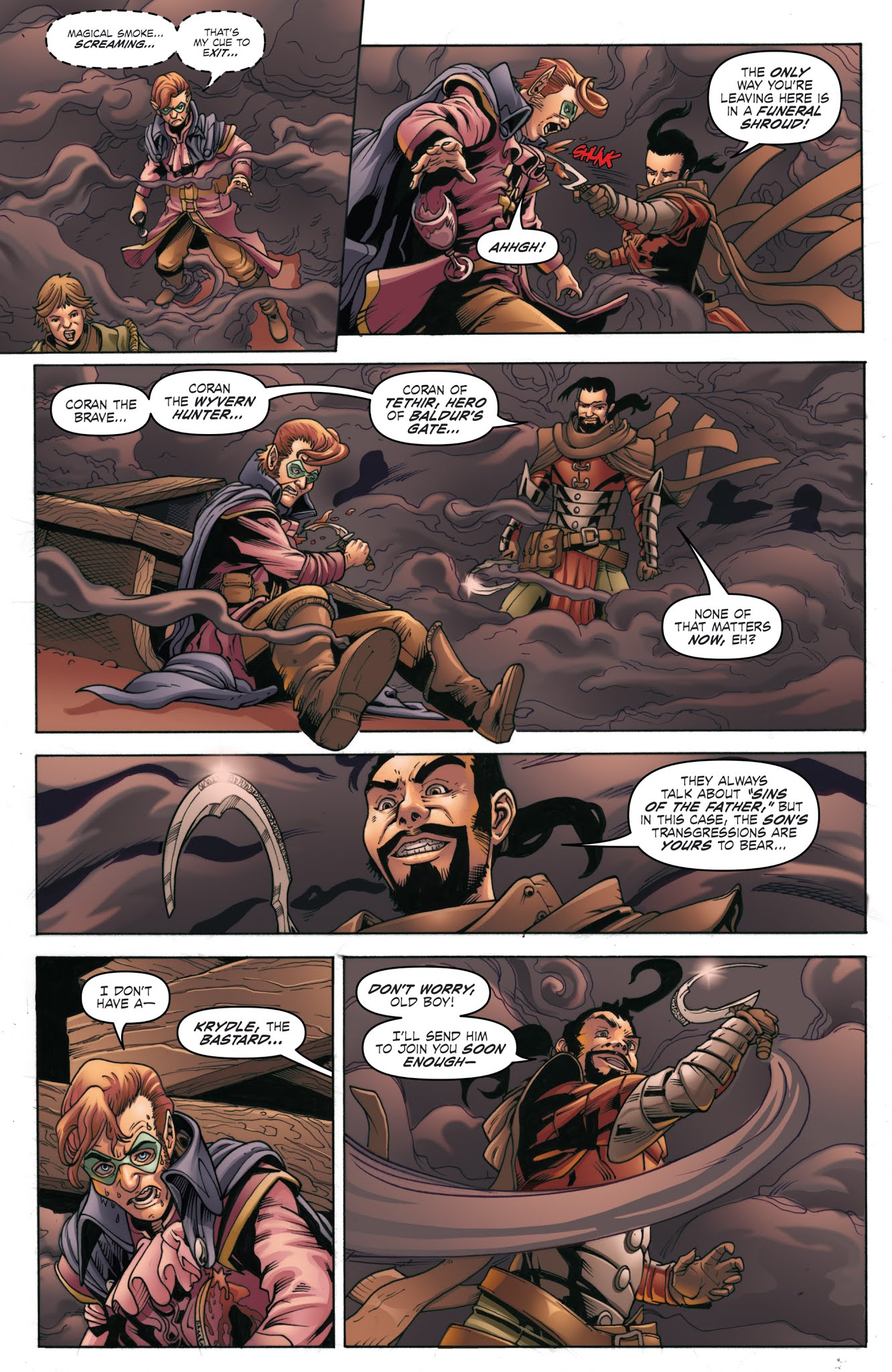 Read online Dungeons & Dragons: Evil At Baldur's Gate comic -  Issue #2 - 15