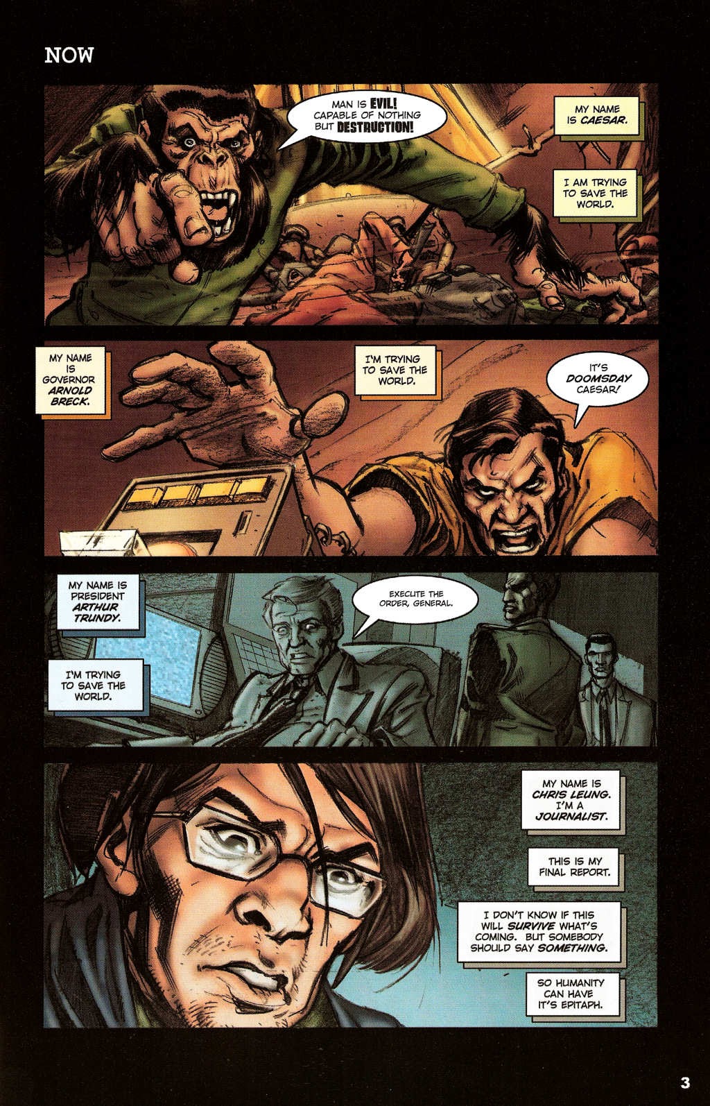 Read online Revolution on the Planet of the Apes comic -  Issue #6 - 3