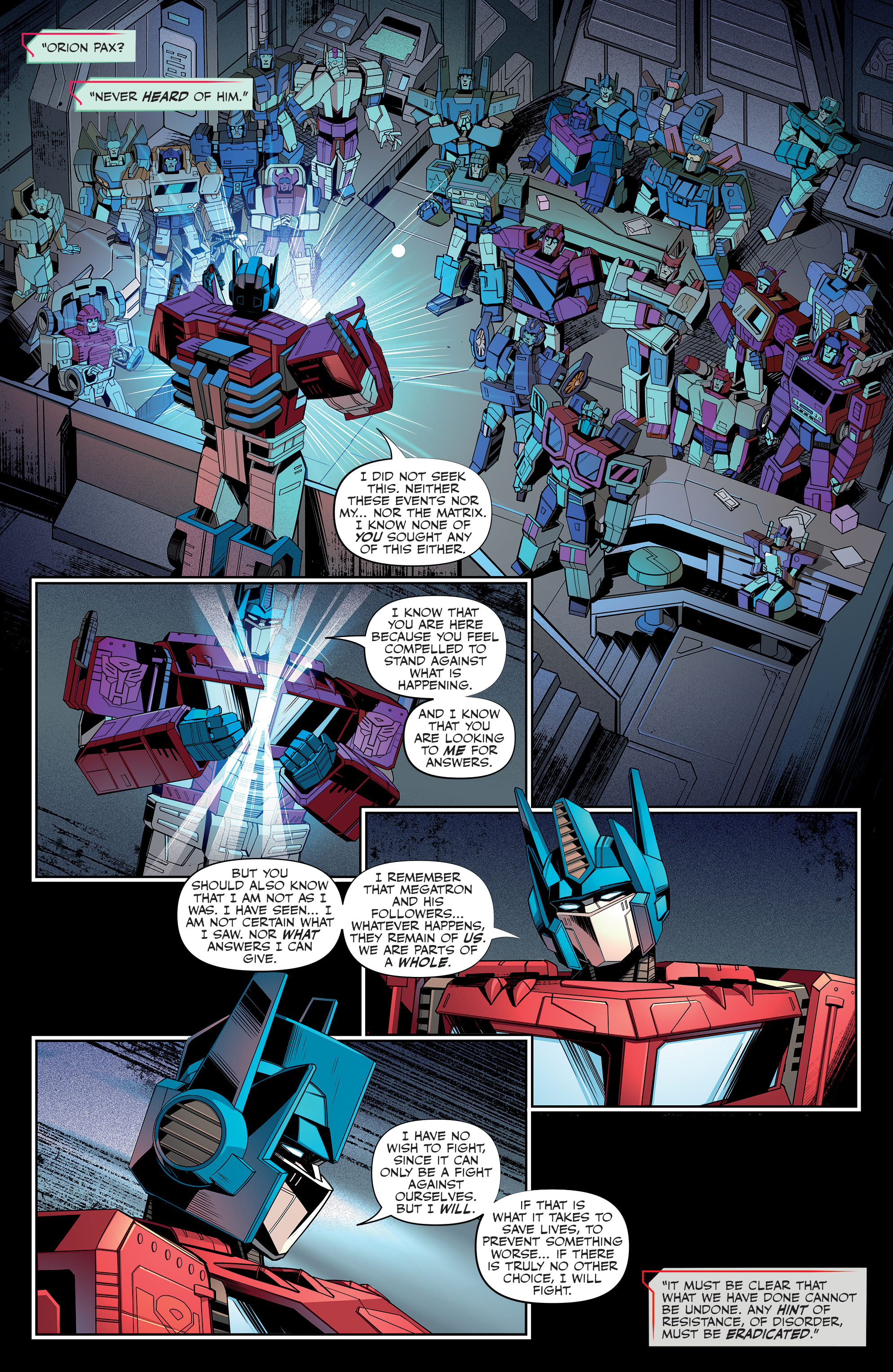 Read online Transformers (2019) comic -  Issue #26 - 9
