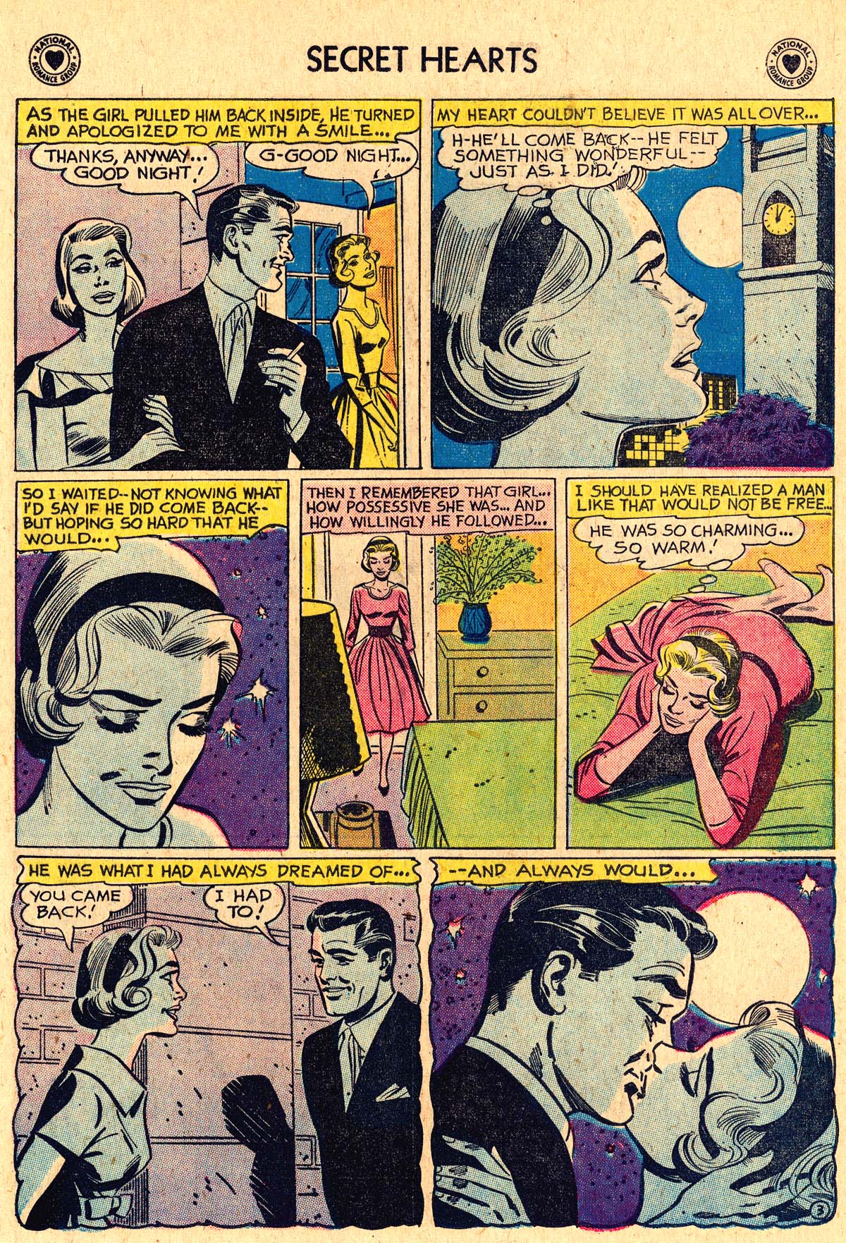 Read online Secret Hearts comic -  Issue #60 - 20