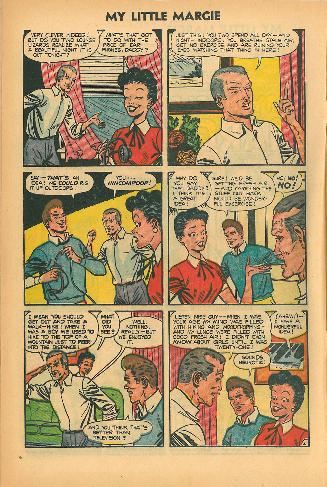 Read online My Little Margie (1954) comic -  Issue #6 - 4