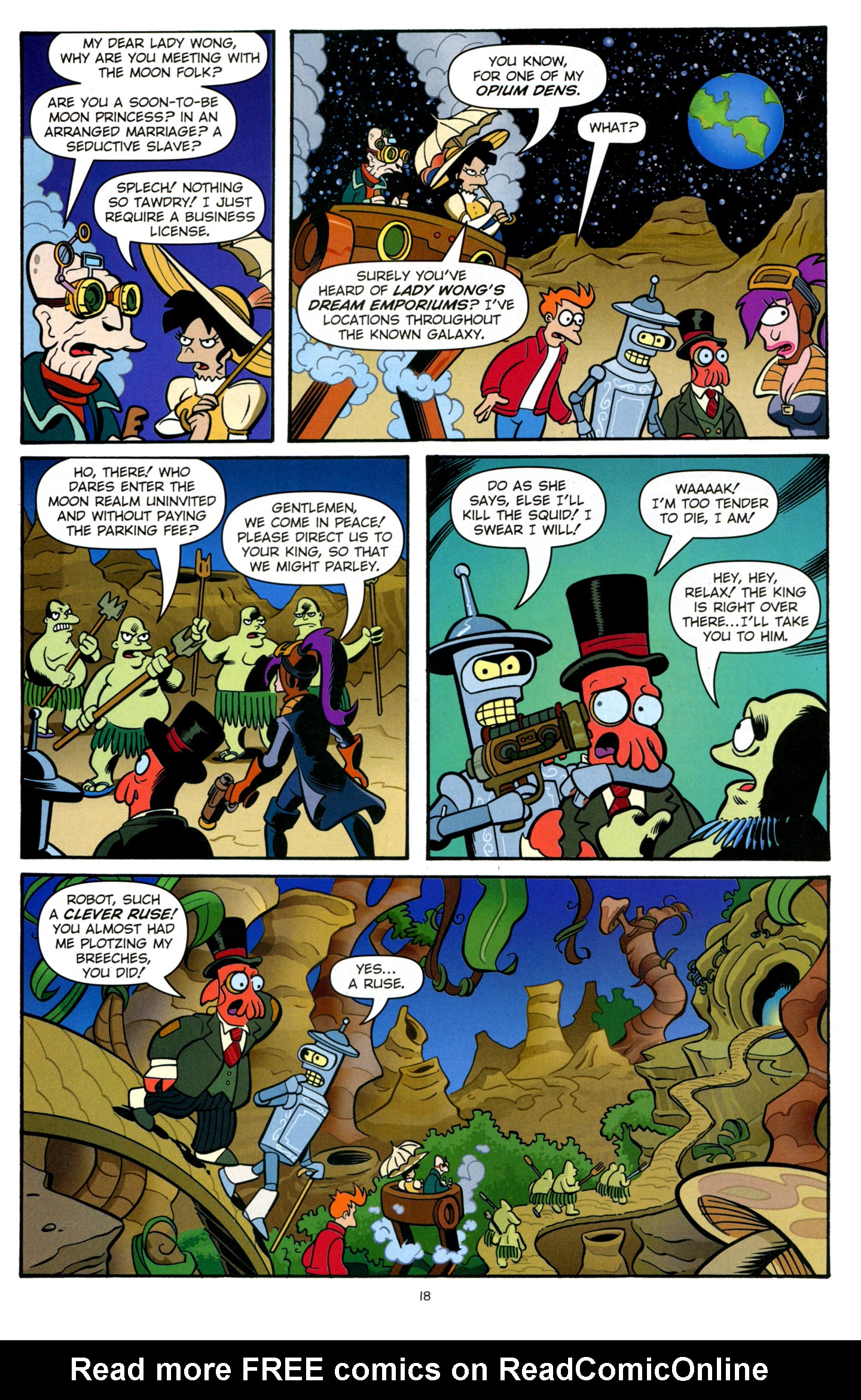Read online Futurama Comics comic -  Issue #57 - 17