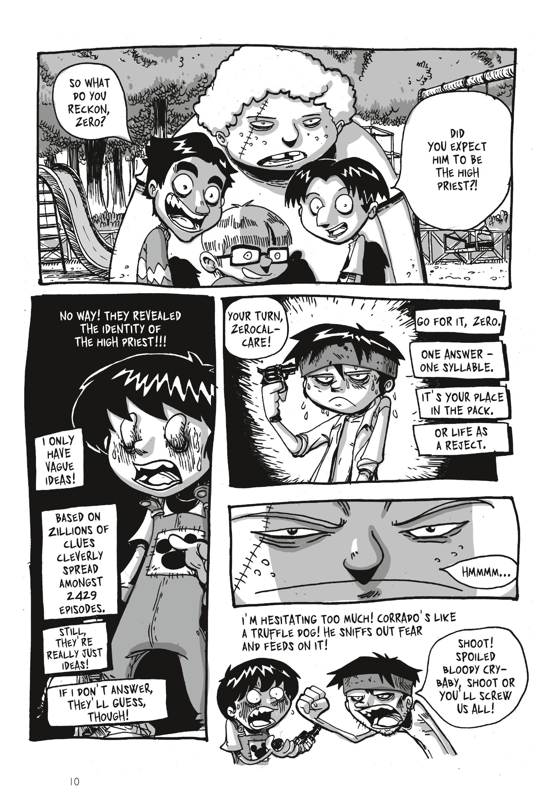 Read online Tentacles At My Throat comic -  Issue # TPB (Part 1) - 10