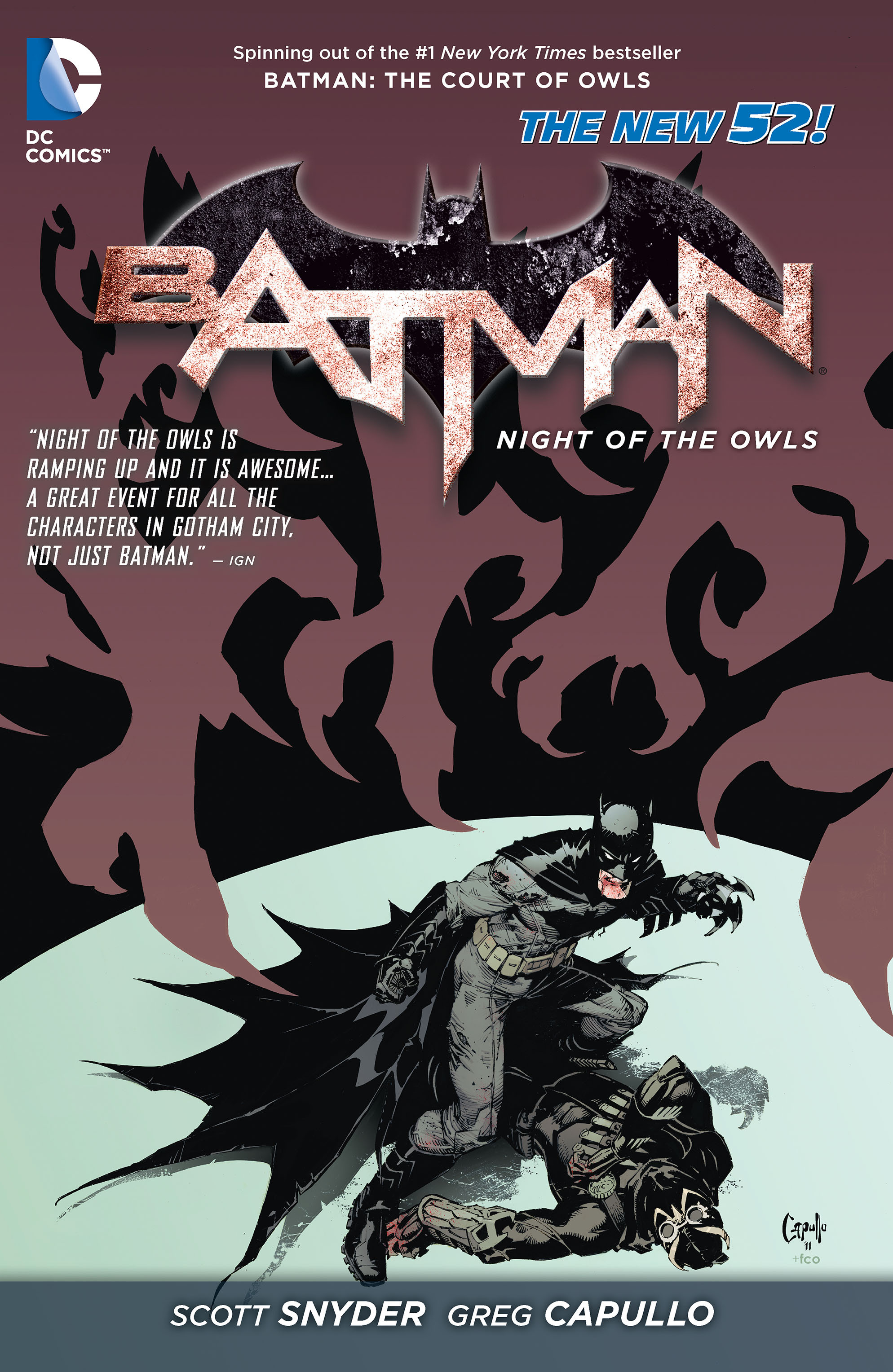 Read online Batman: Night of the Owls comic -  Issue # Full - 1