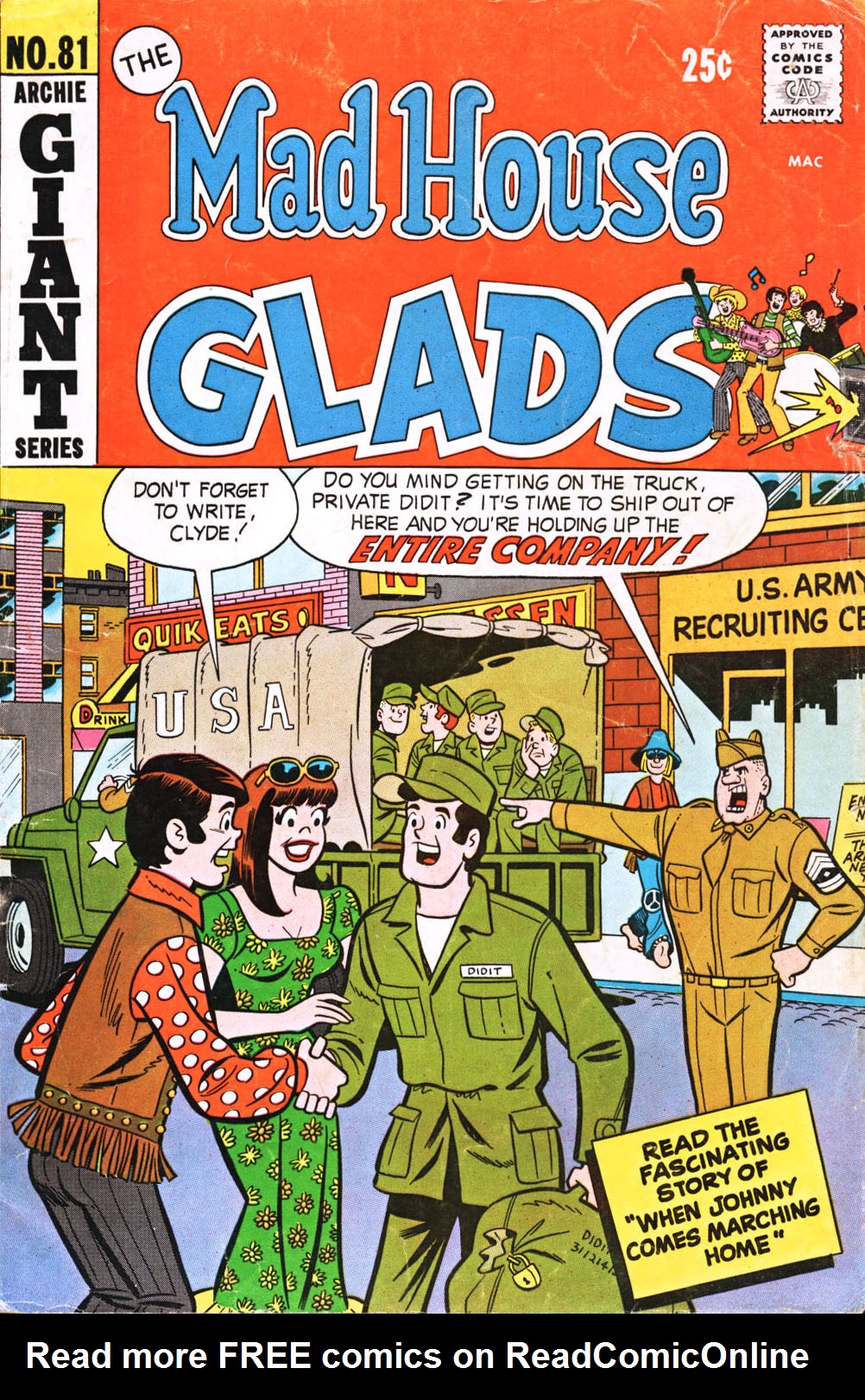 Read online The Mad House Glads comic -  Issue #81 - 1