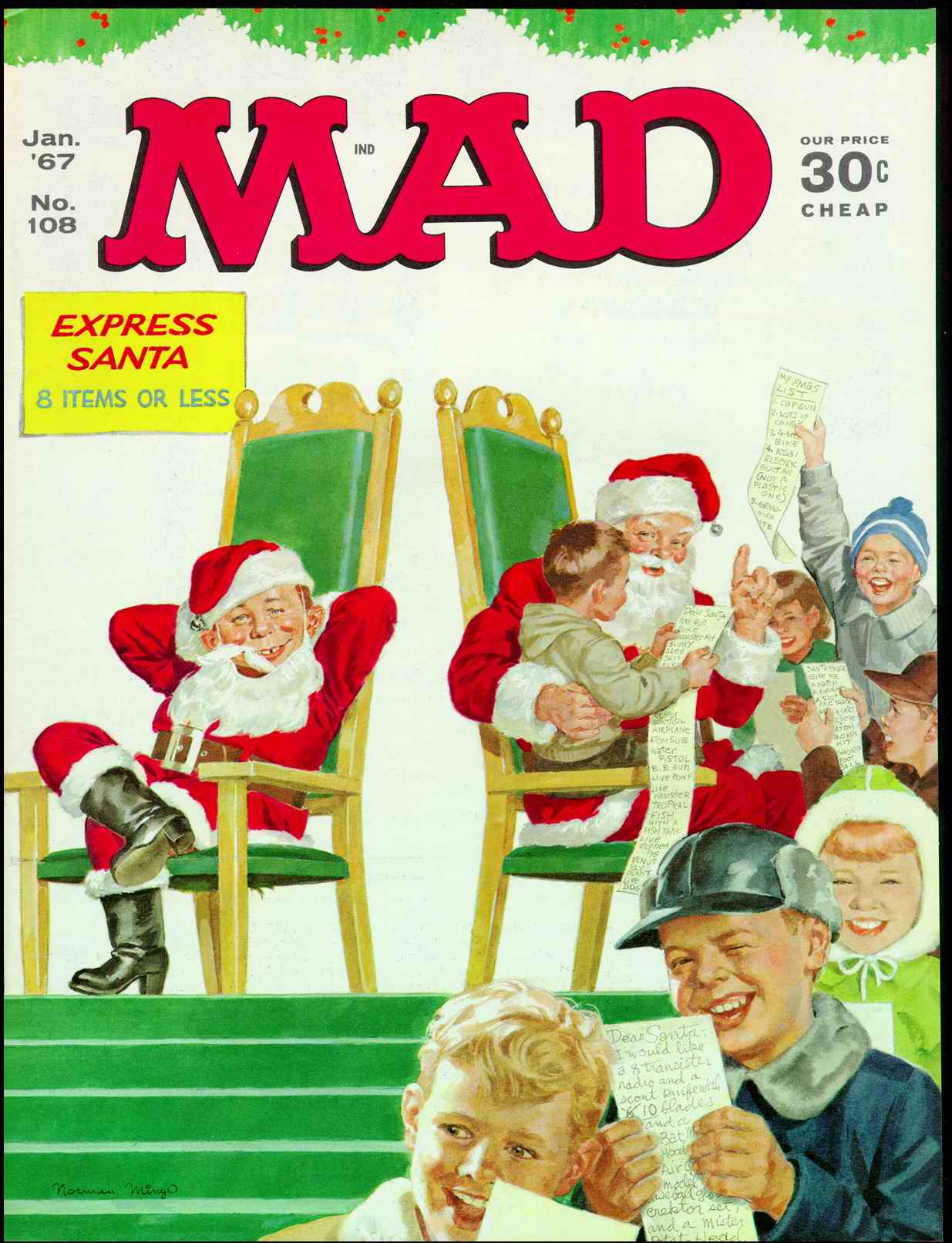 Read online MAD comic -  Issue #108 - 1