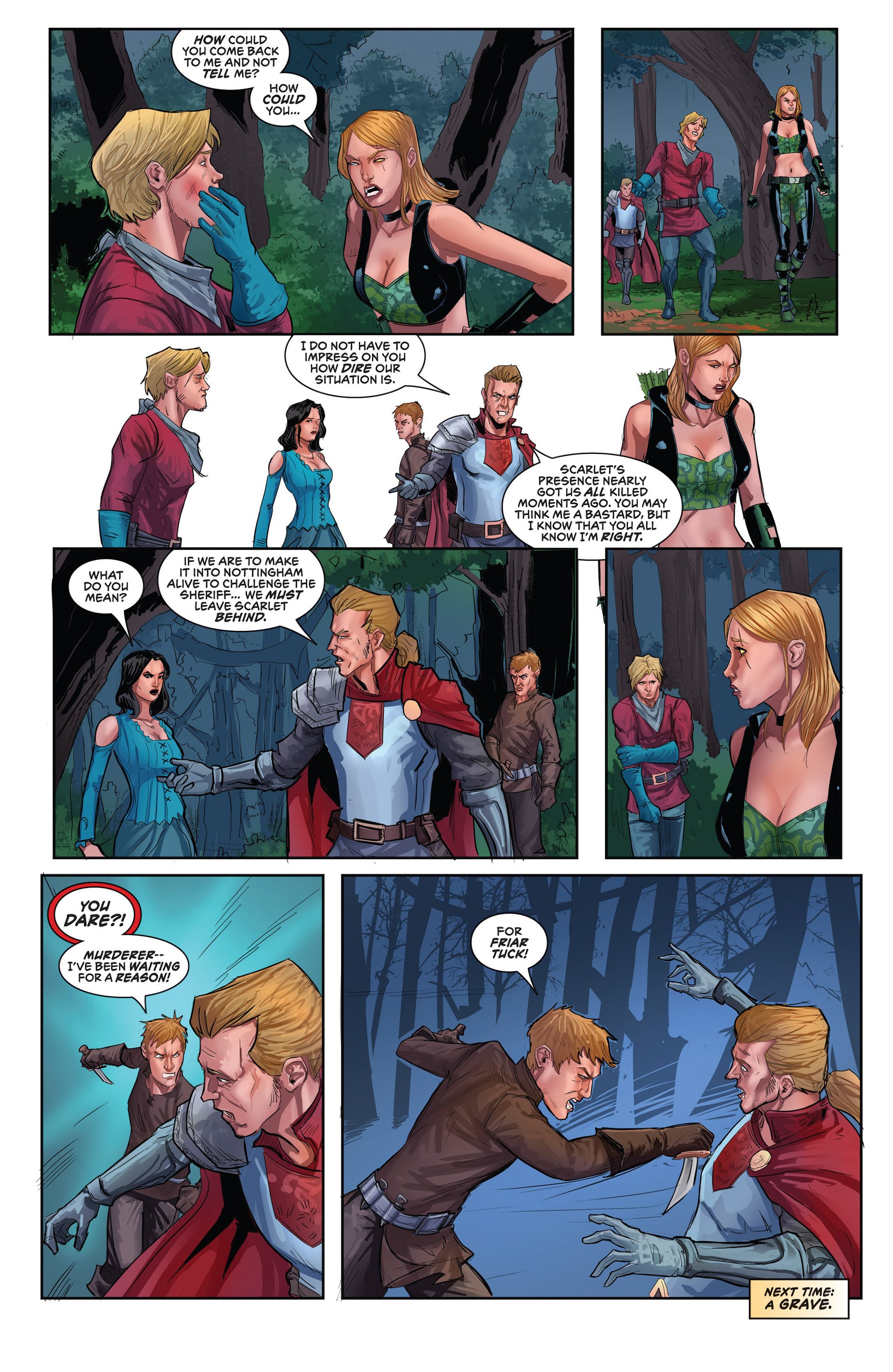 Read online Grimm Fairy Tales presents Robyn Hood: Legend comic -  Issue #2 - 26