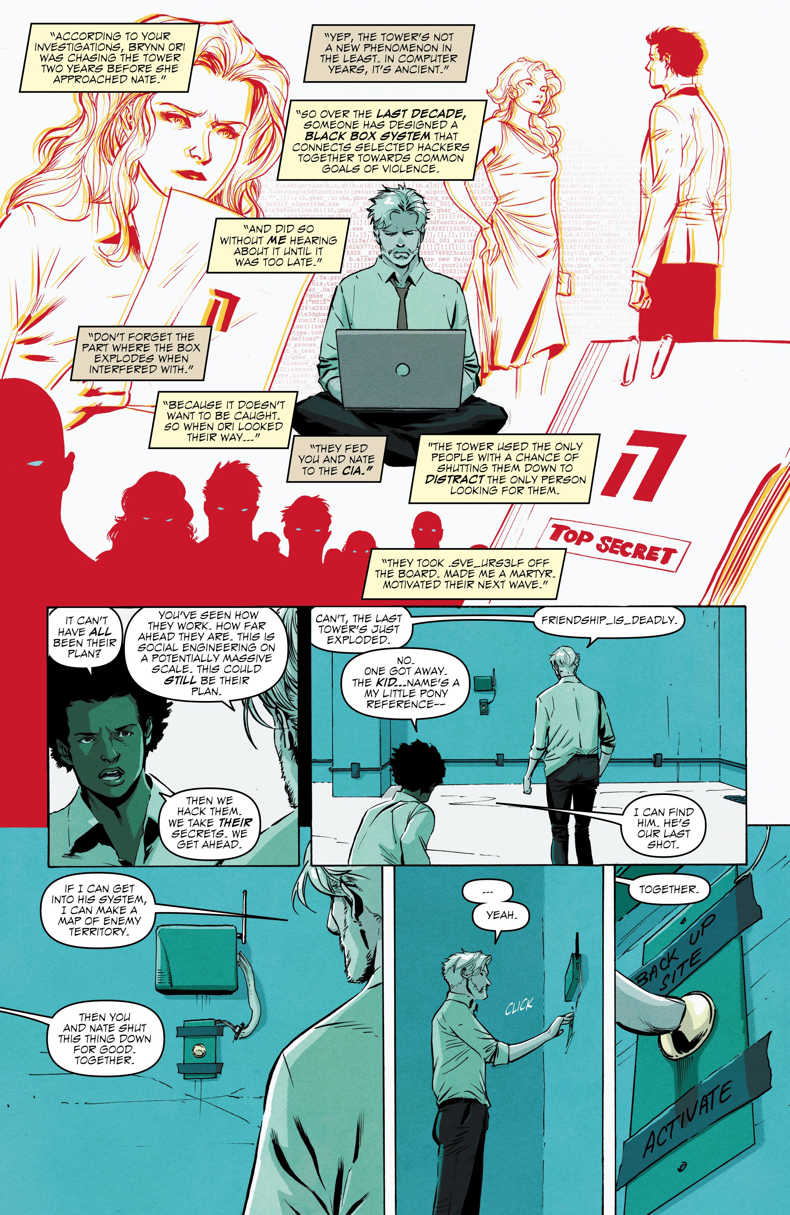 Read online Hacktivist Volume 2 comic -  Issue #5 - 5