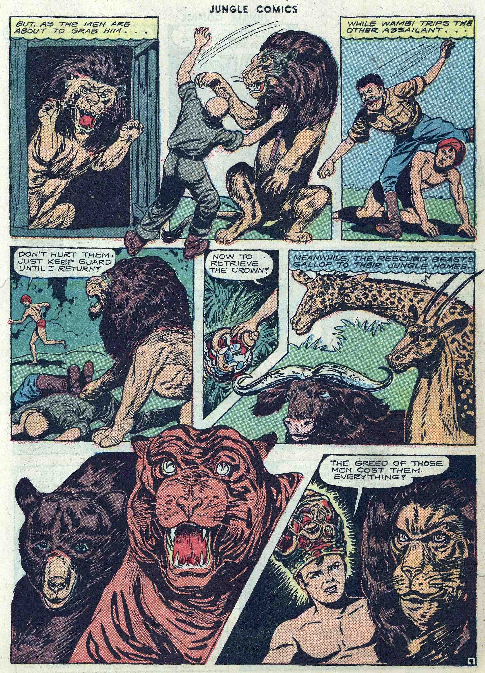 Read online Jungle Comics comic -  Issue #47 - 35