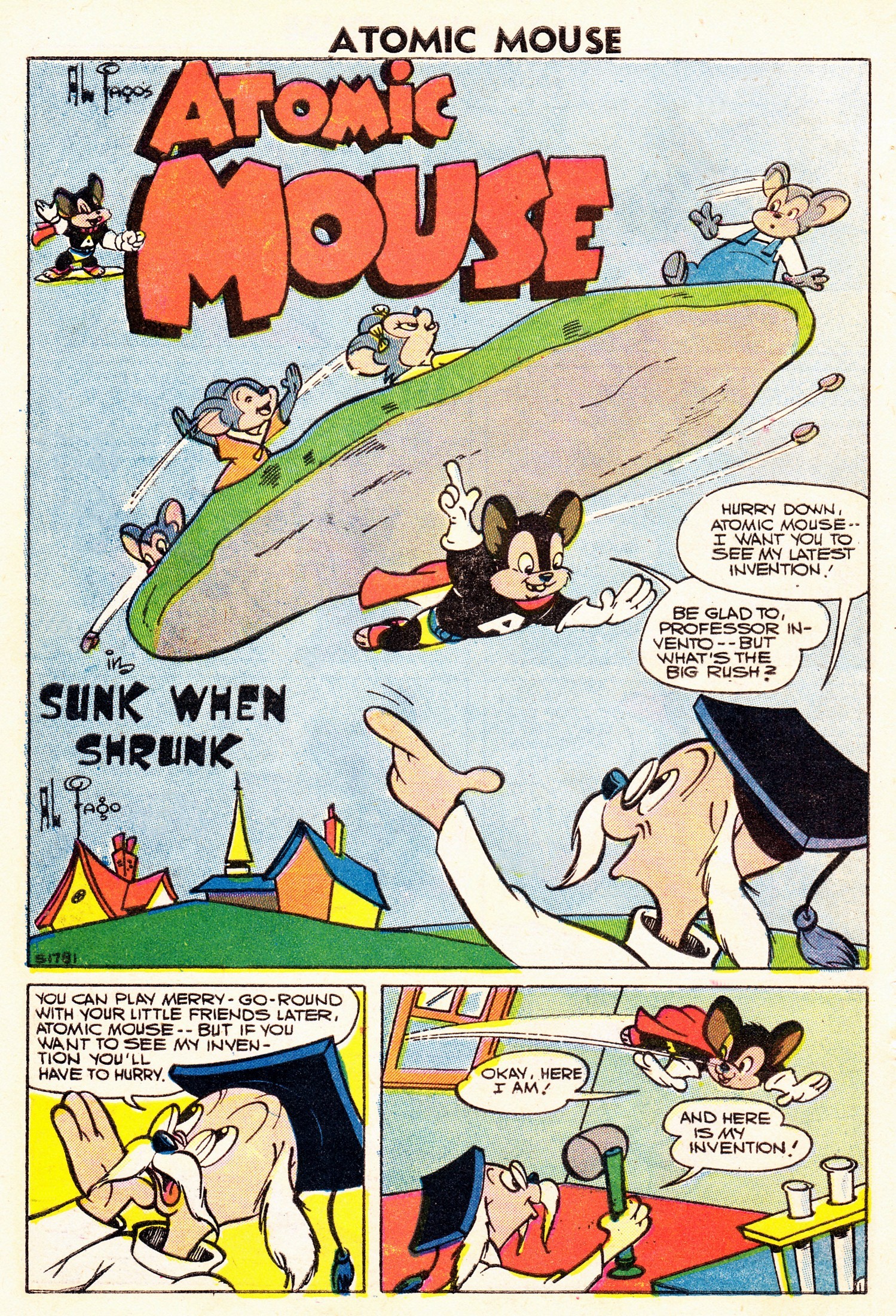 Read online Atomic Mouse comic -  Issue #22 - 10