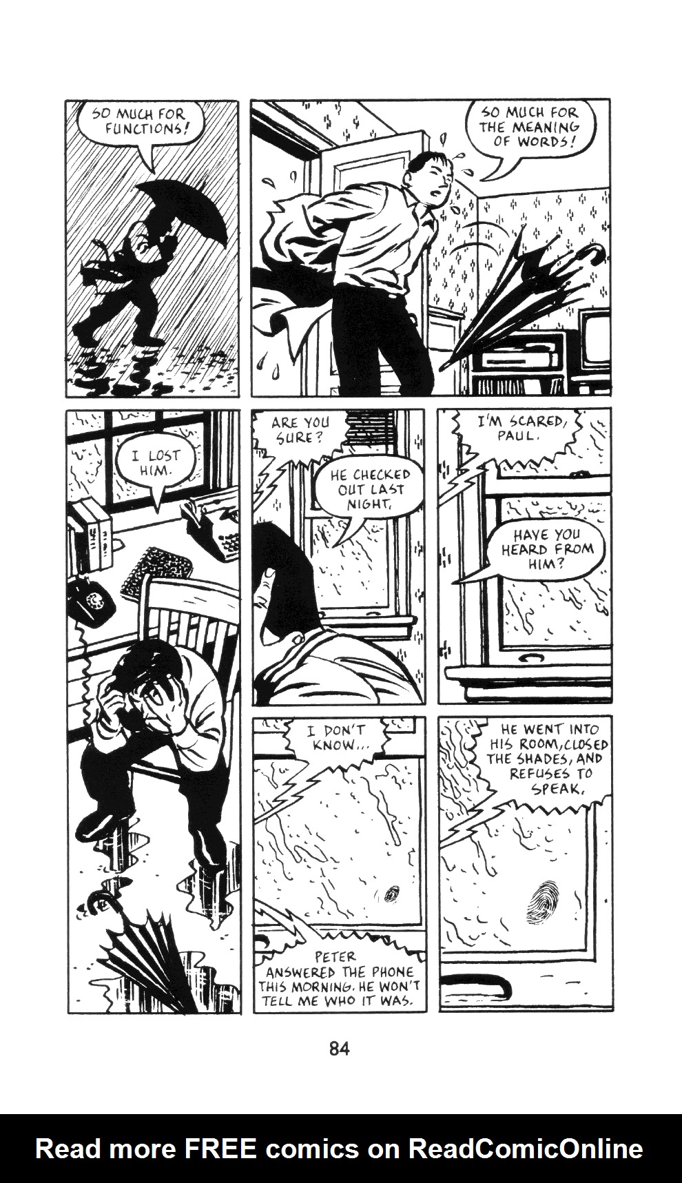 Read online Neon Lit: Paul Auster's City of Glass comic -  Issue # TPB (Part 1) - 90