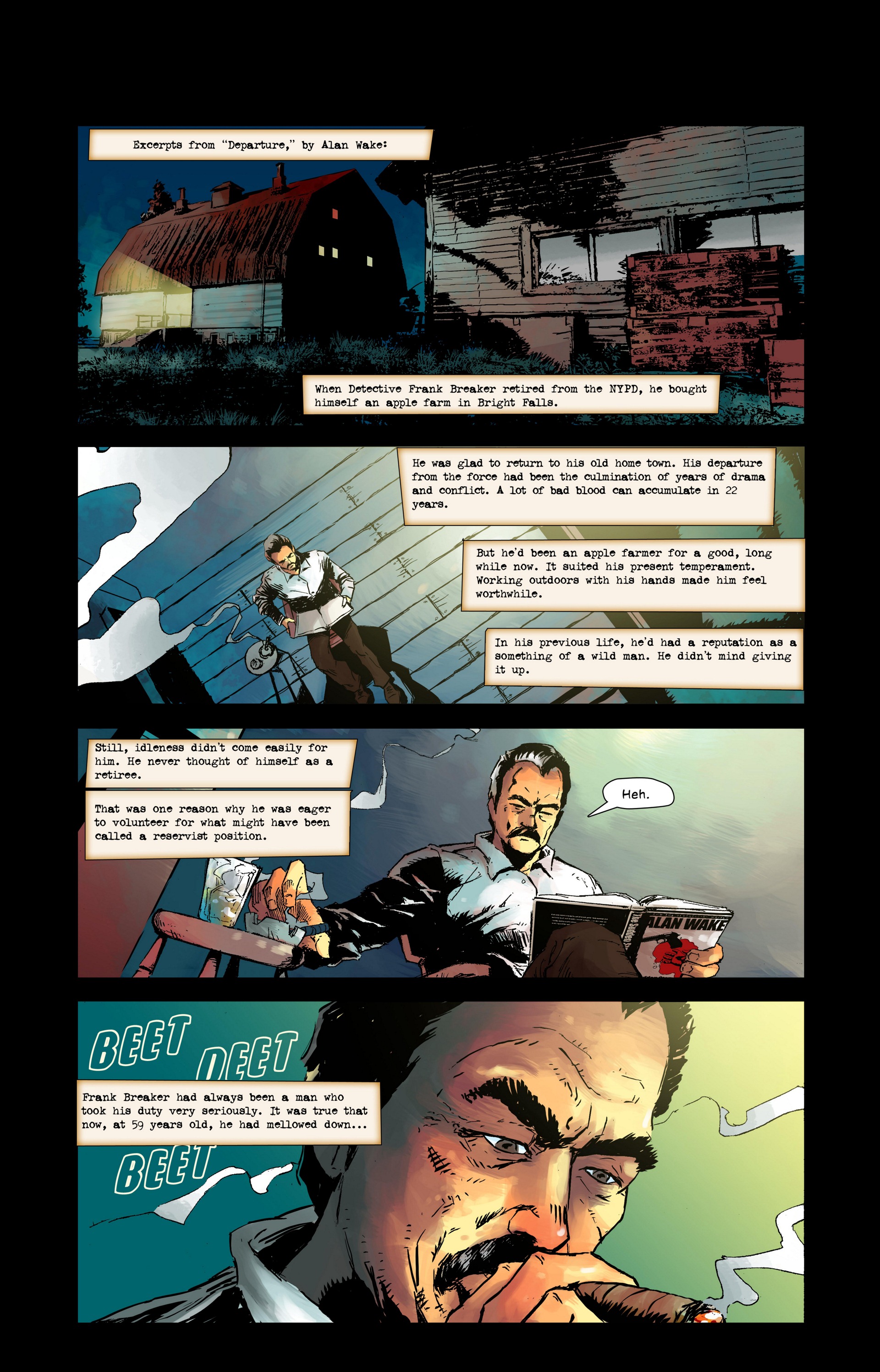 Read online Alan Wake comic -  Issue # Night Springs - 2