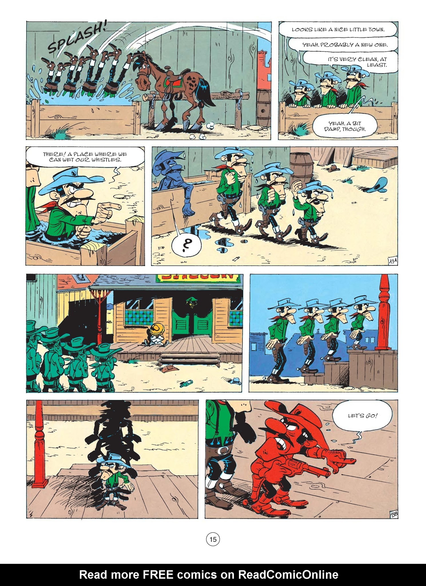 Read online A Lucky Luke Adventure comic -  Issue #61 - 16