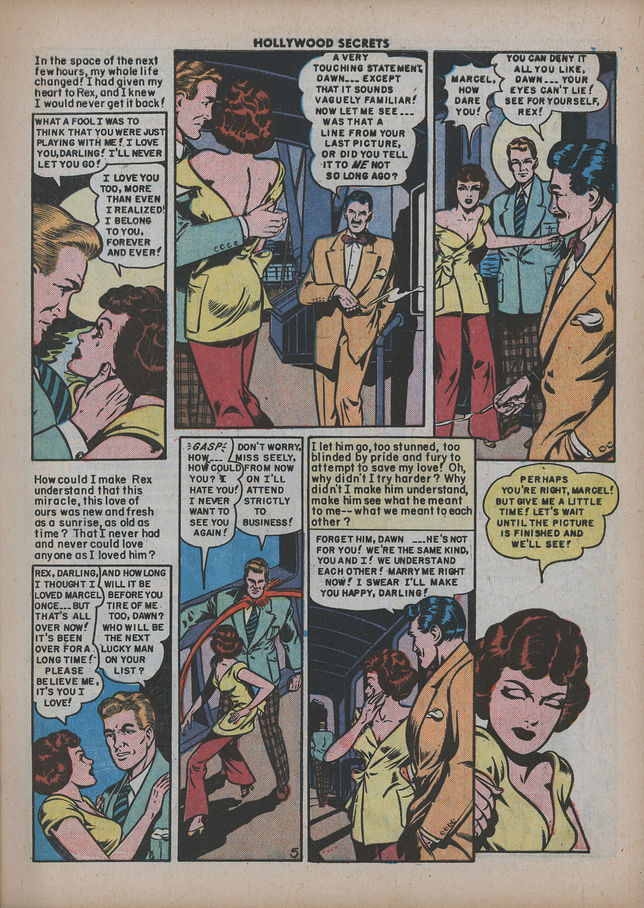 Read online Hollywood Secrets comic -  Issue #5 - 7