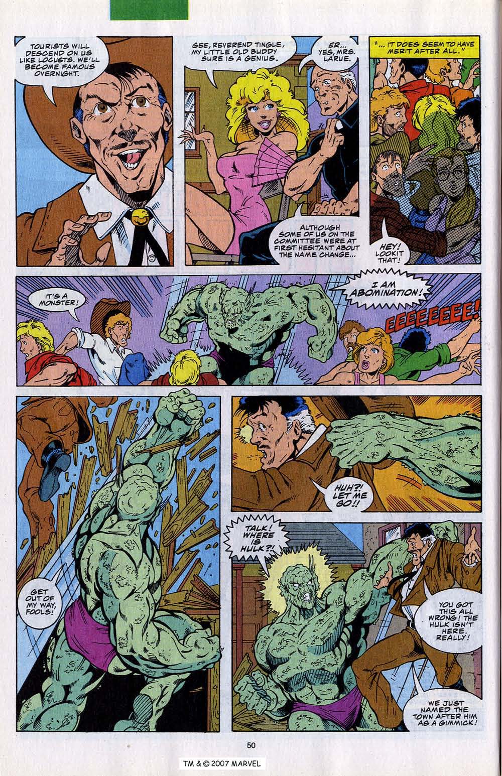 Read online The Incredible Hulk (1968) comic -  Issue # _Annual 1993 - 52