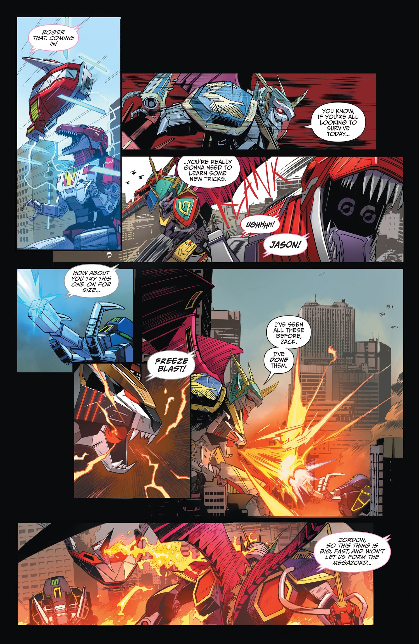 Read online Saban's Go Go Power Rangers comic -  Issue #10 - 17