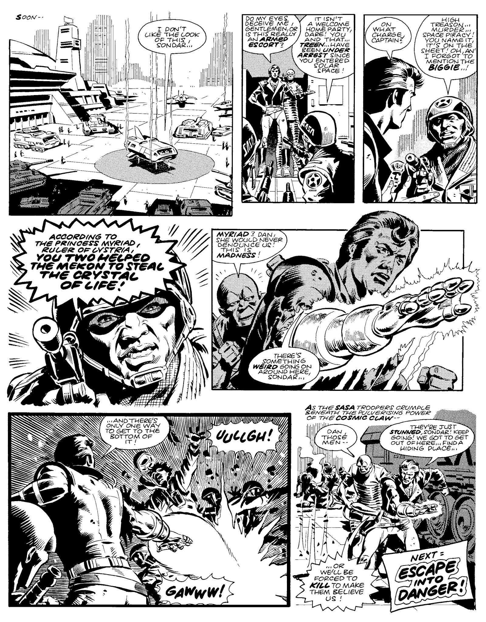 Read online Dan Dare: The 2000 AD Years comic -  Issue # TPB 2 - 262