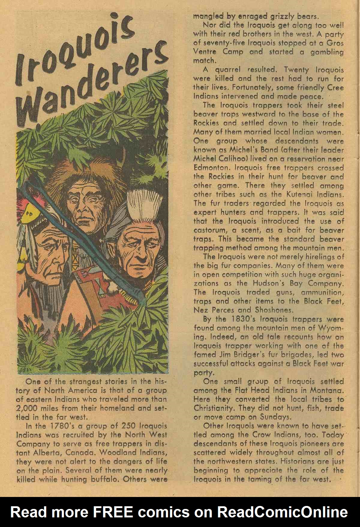 Read online Daniel Boone comic -  Issue #11 - 12