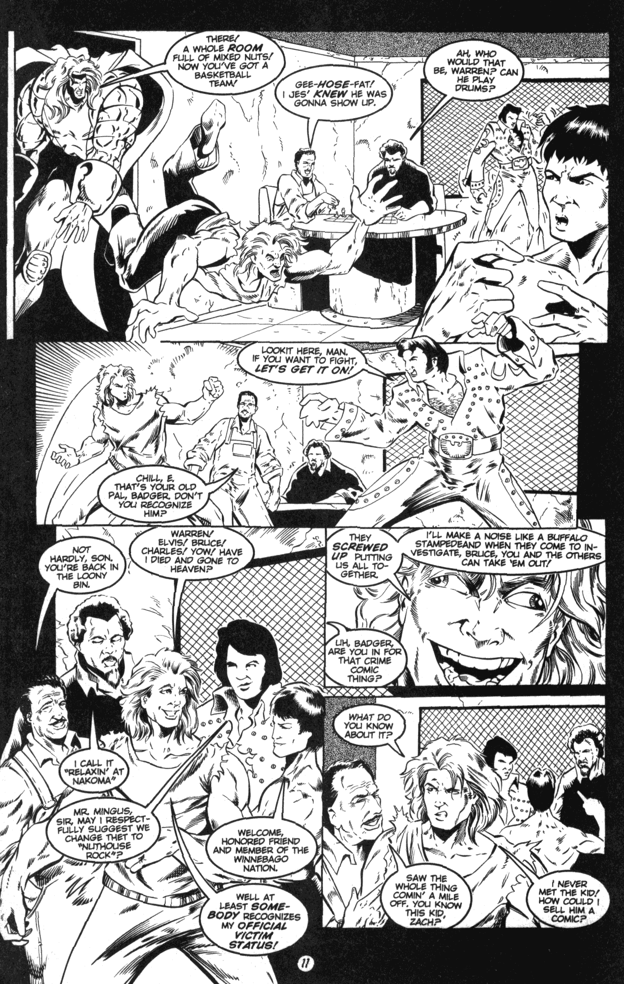 Read online The Badger (1997) comic -  Issue #7 - 13