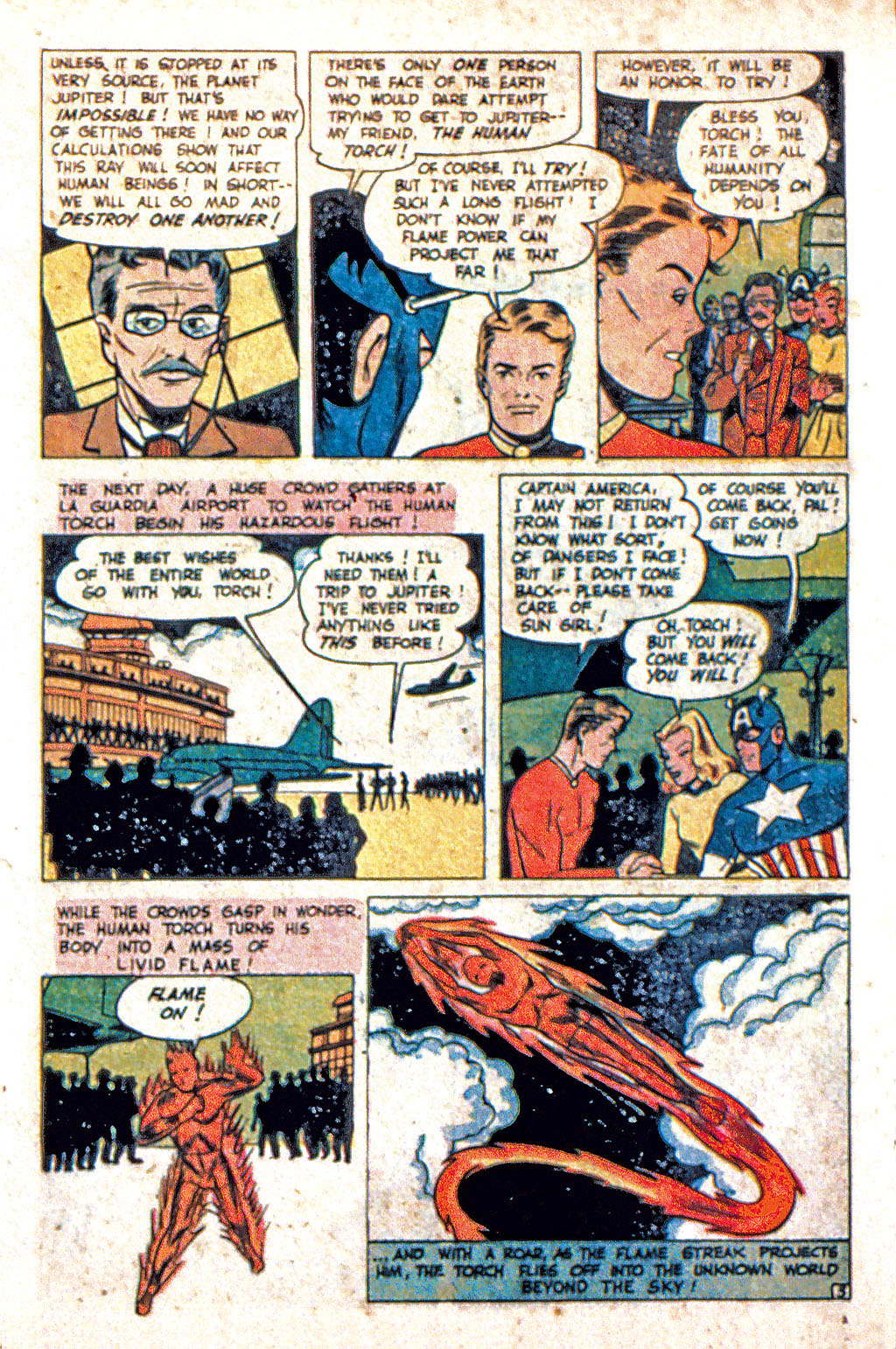 Read online The Human Torch (1940) comic -  Issue #33 - 5