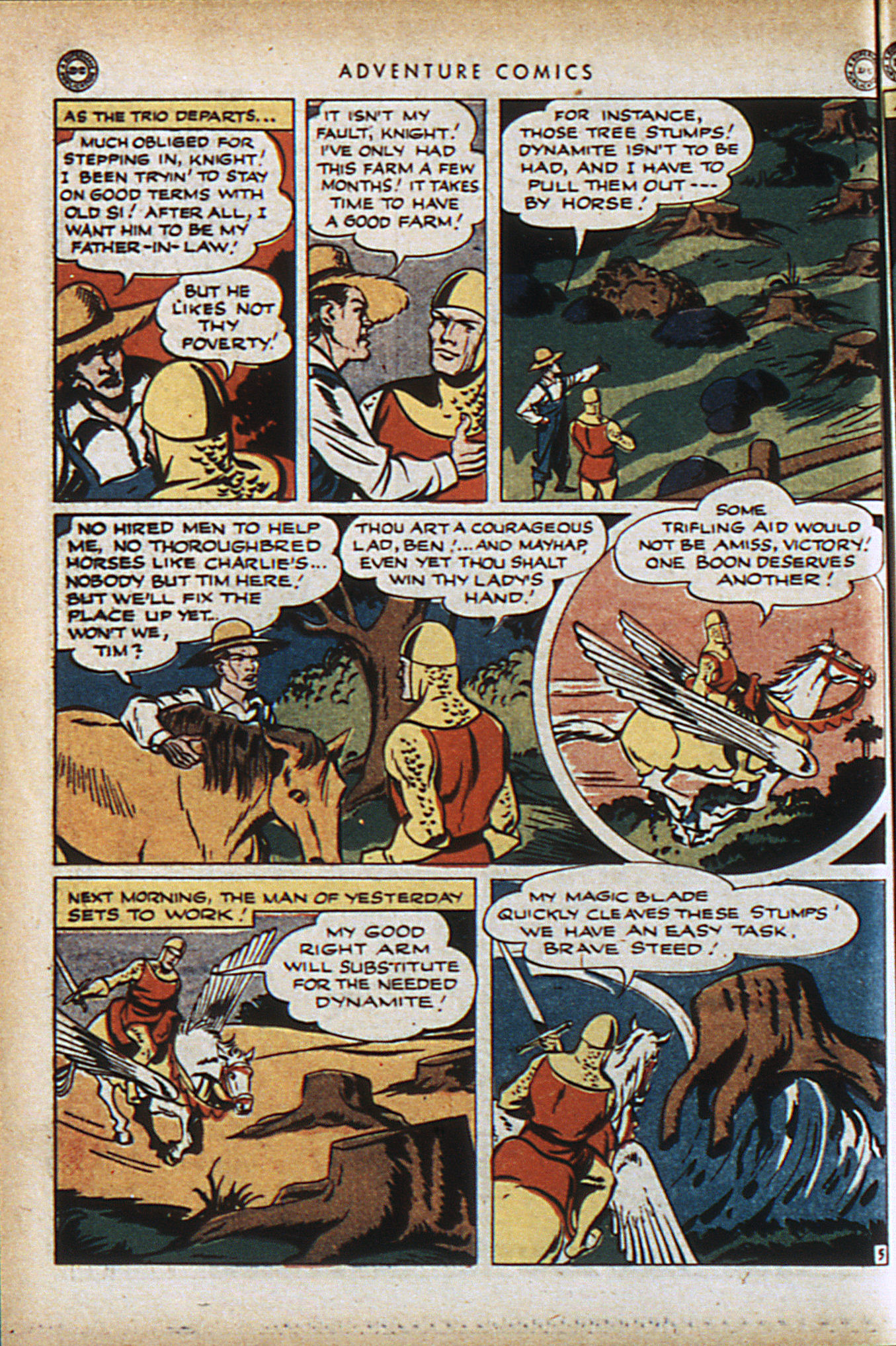 Read online Adventure Comics (1938) comic -  Issue #95 - 19