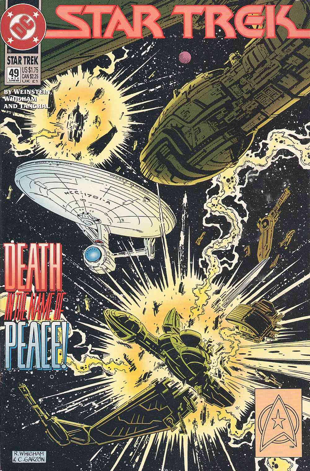Read online Star Trek (1989) comic -  Issue #49 - 1