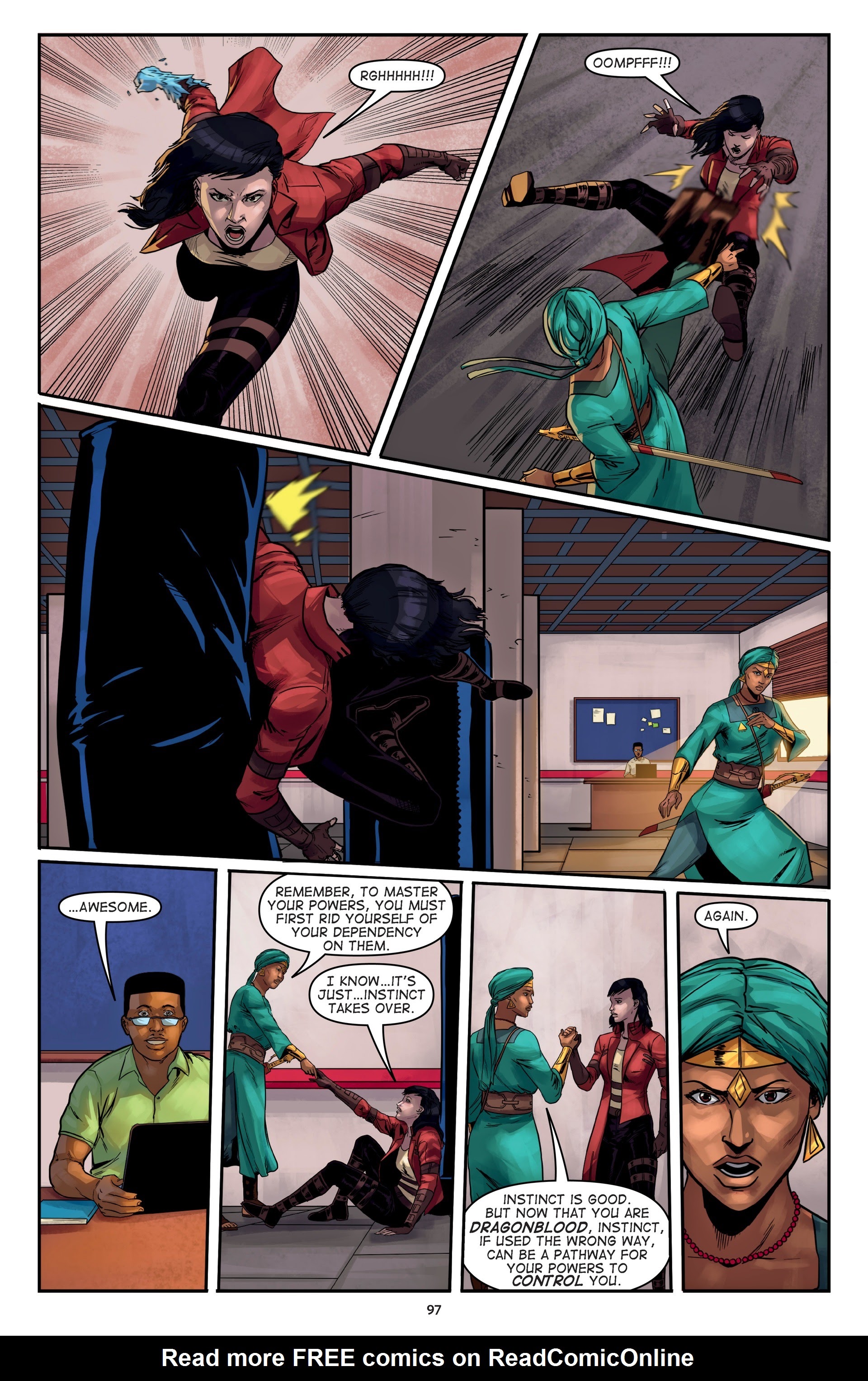 Read online Malika: Warrior Queen comic -  Issue # TPB 2 (Part 1) - 99
