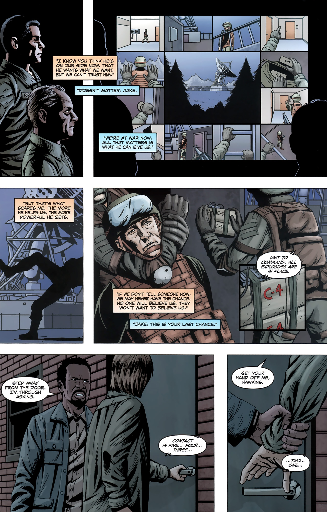 Read online Jericho comic -  Issue #6 - 18