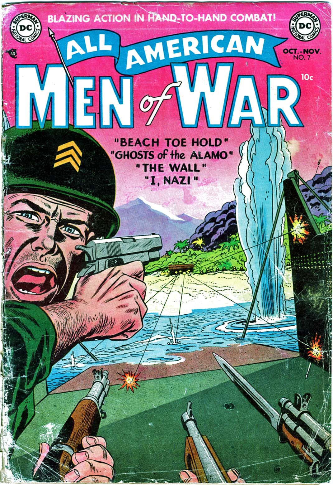 Read online All-American Men of War comic -  Issue #7 - 1