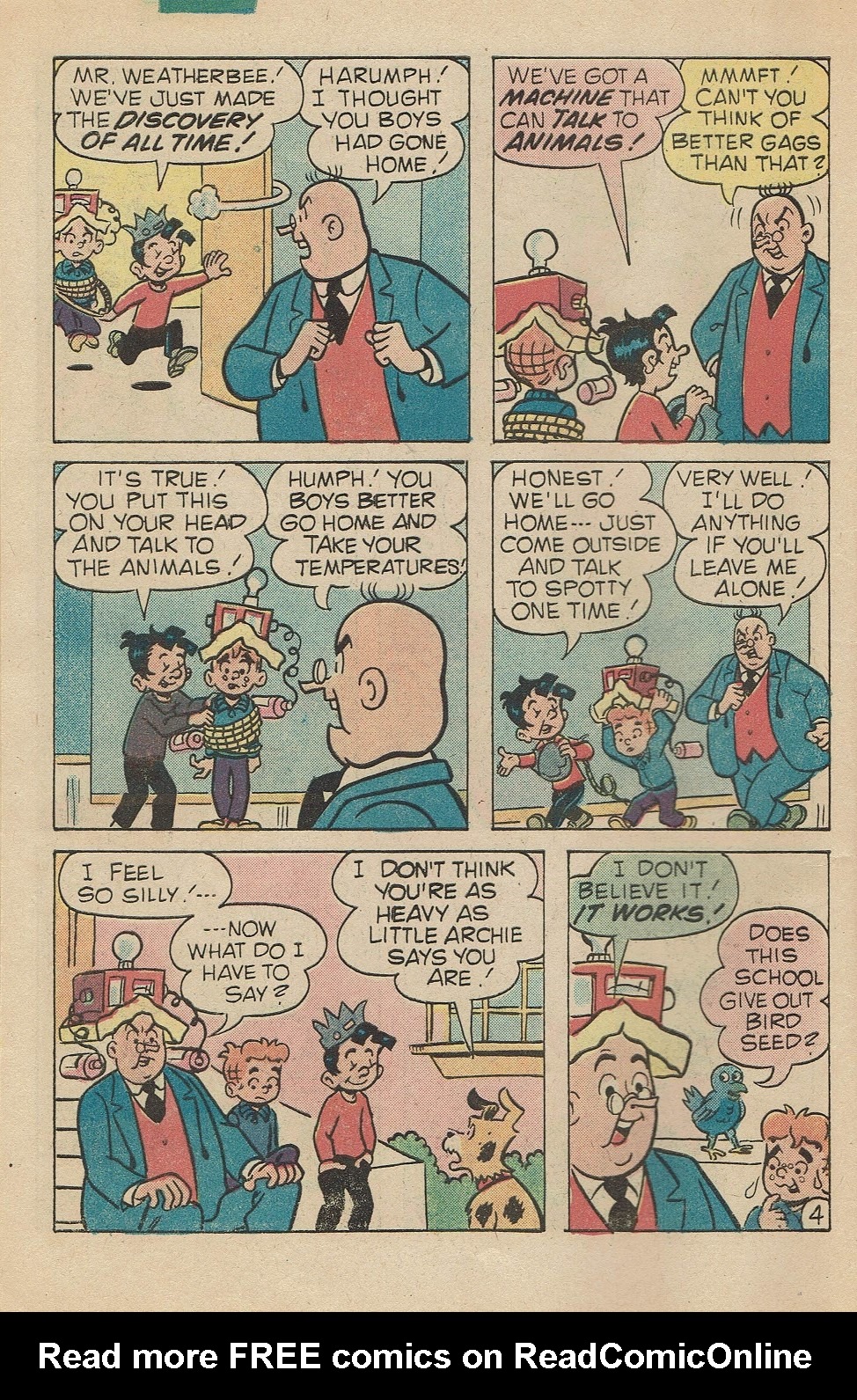 Read online The Adventures of Little Archie comic -  Issue #172 - 6