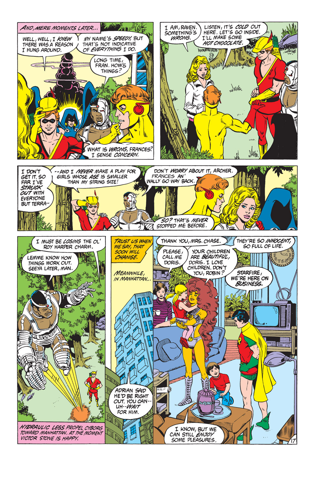 Read online The New Teen Titans (1980) comic -  Issue #29 - 18