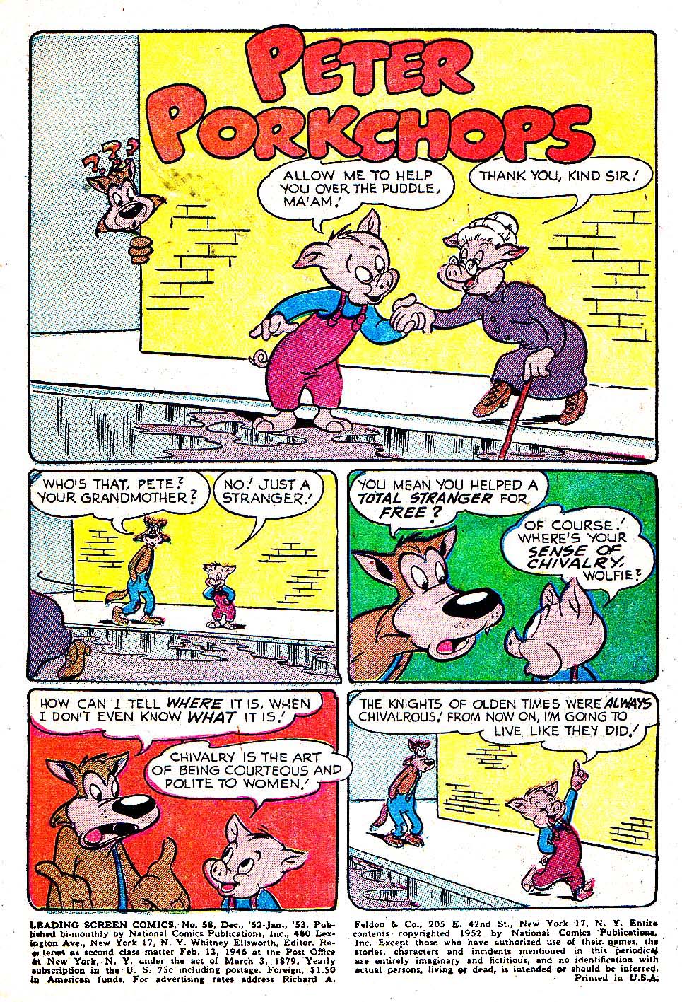 Read online Leading Screen Comics comic -  Issue #58 - 3