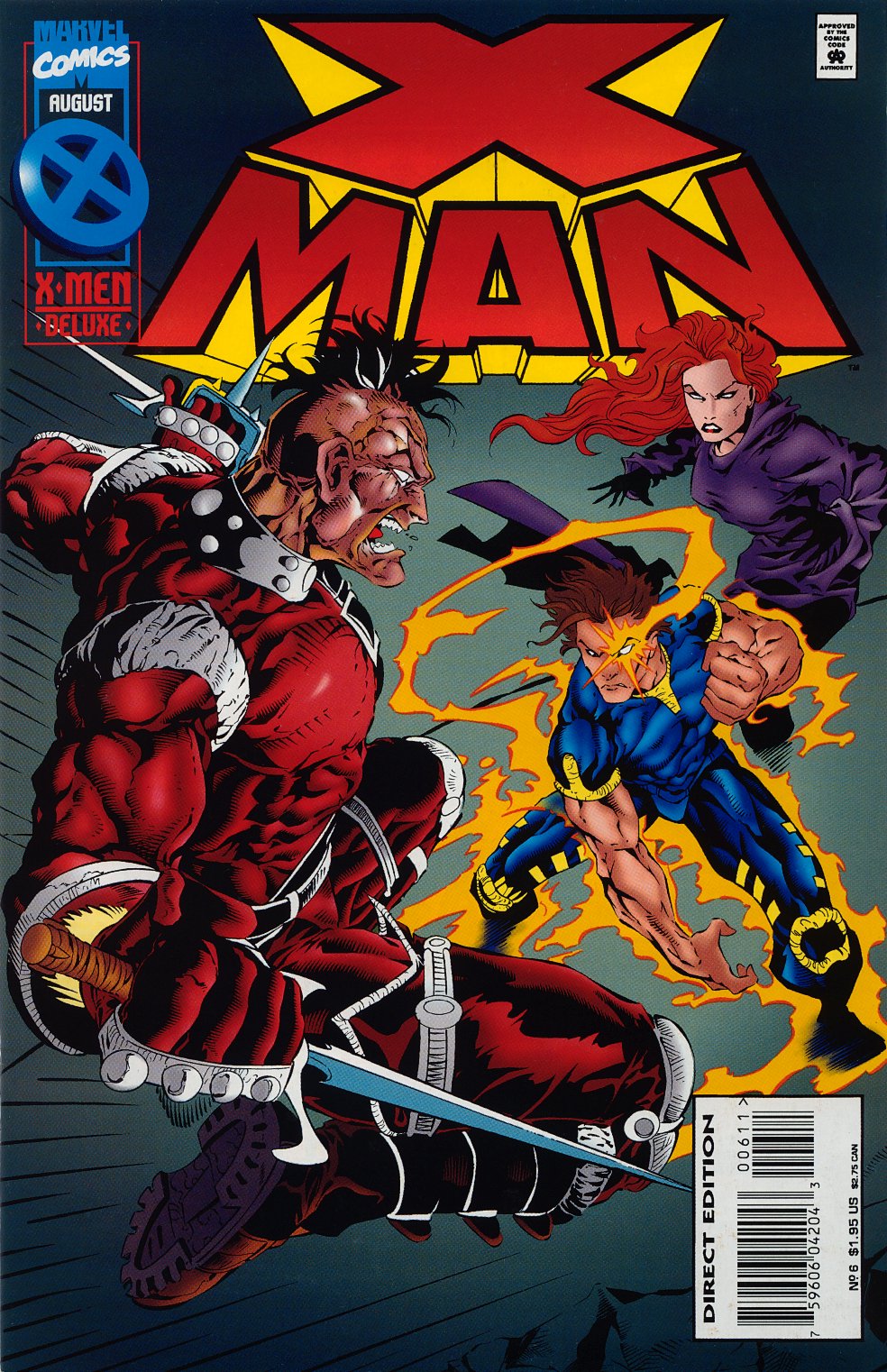 Read online X-Man comic -  Issue #6 - 1