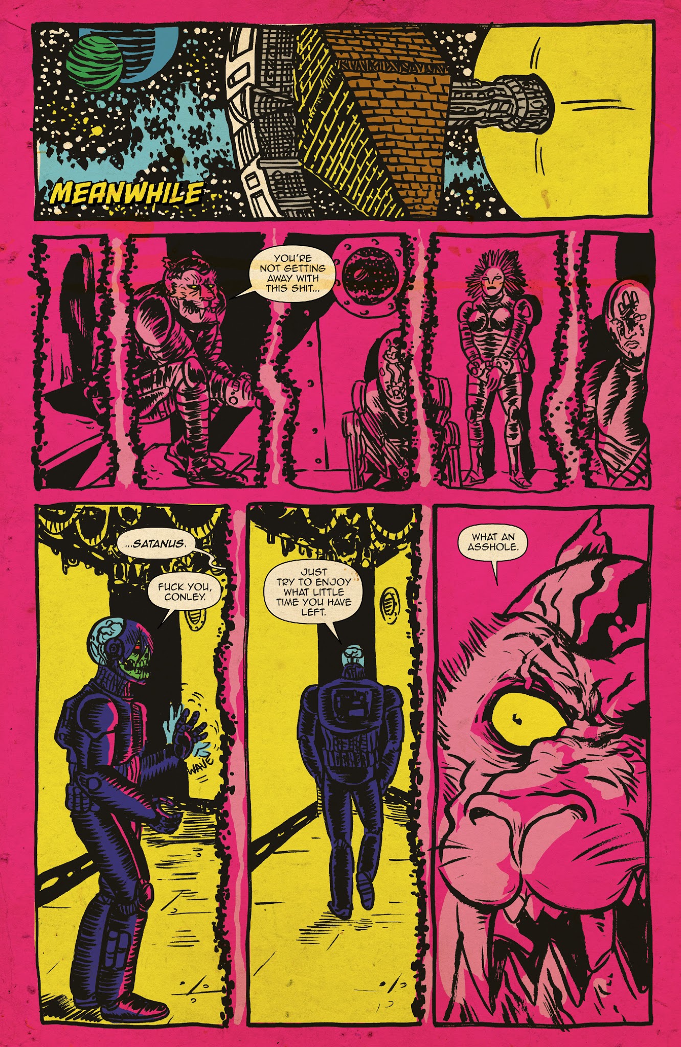 Read online Space Riders: Galaxy of Brutality comic -  Issue #3 - 7