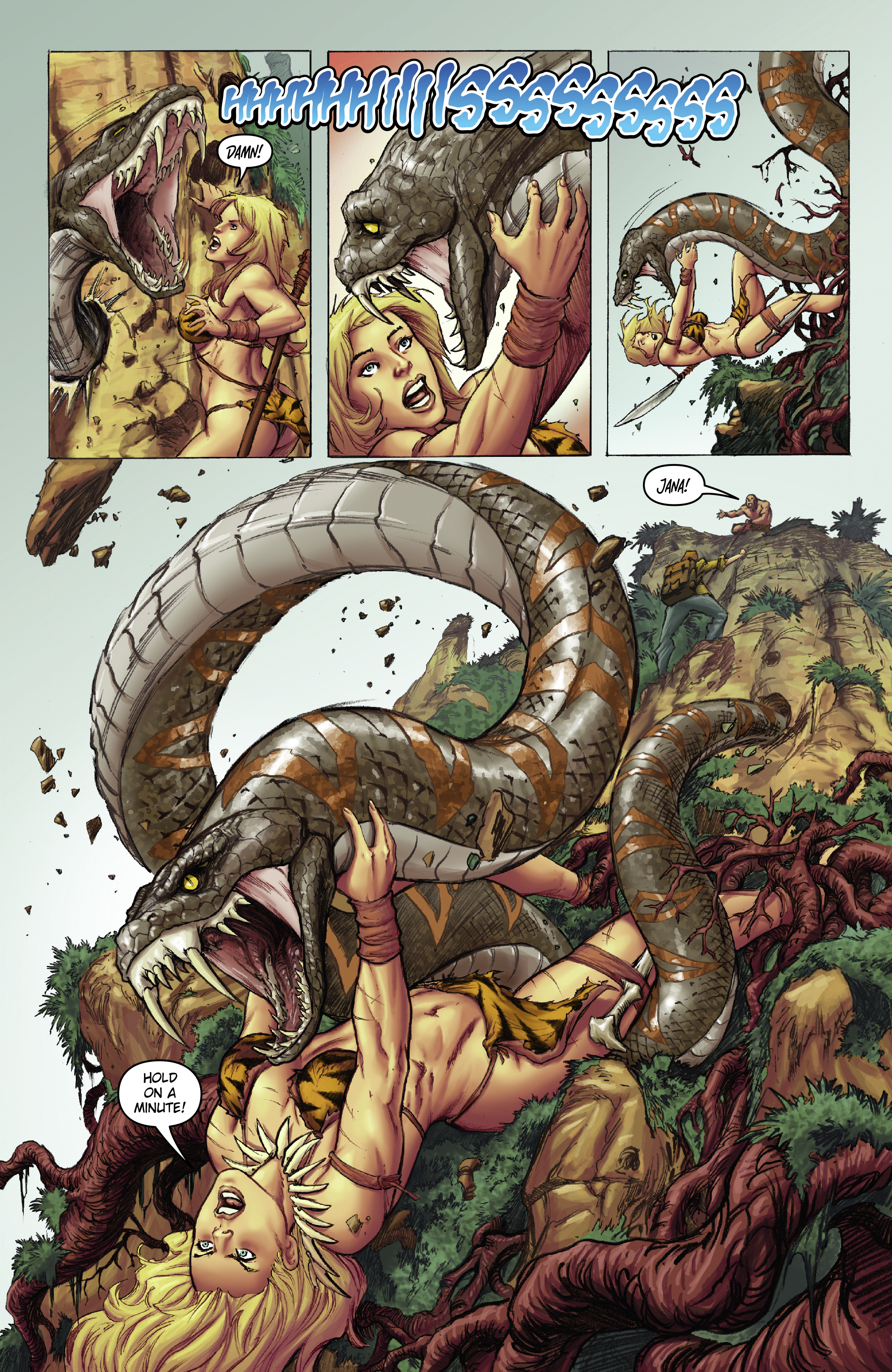 Read online Jungle Girl Season 2 comic -  Issue #1 - 8