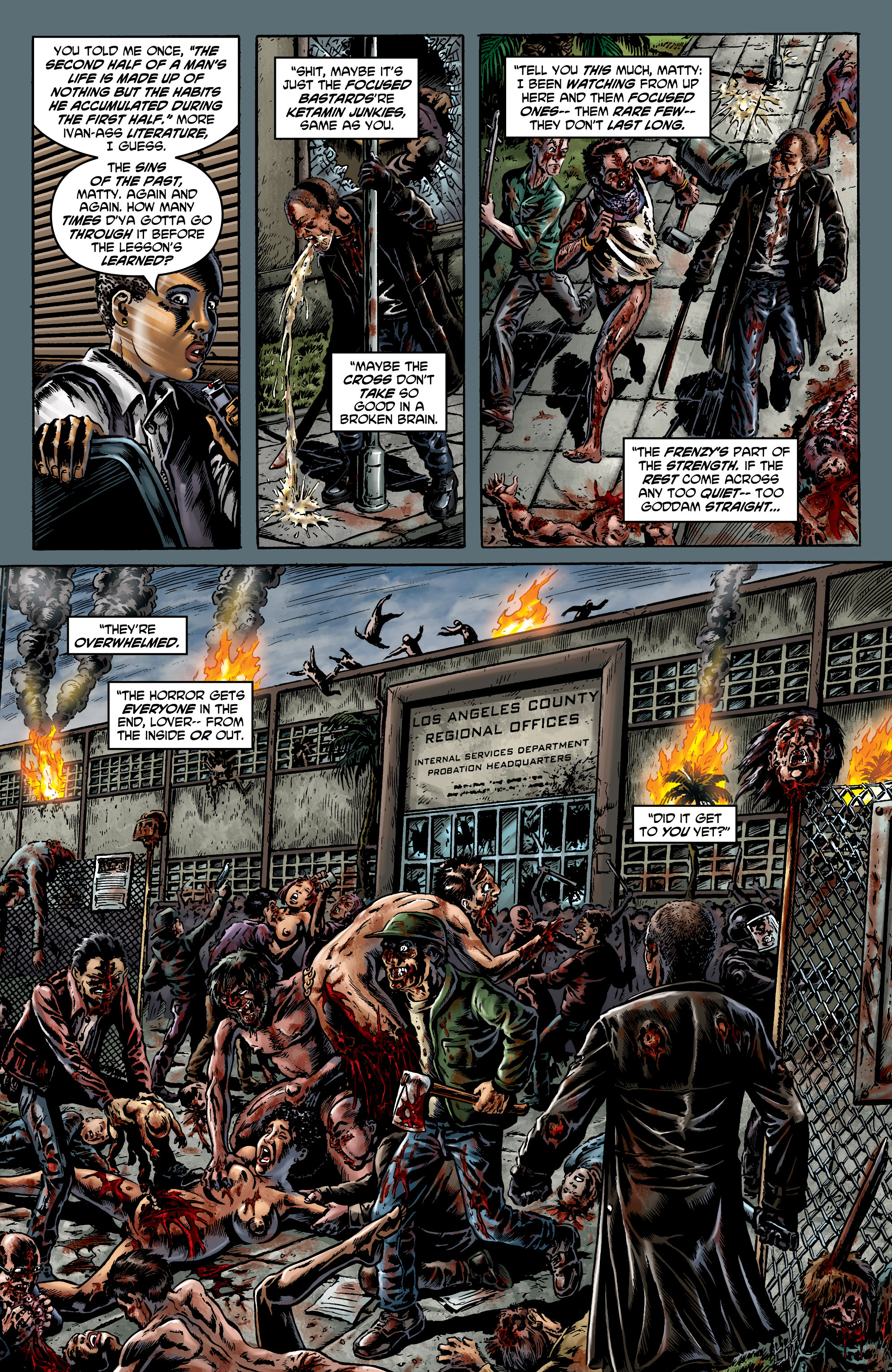 Read online Crossed: Badlands comic -  Issue #19 - 13