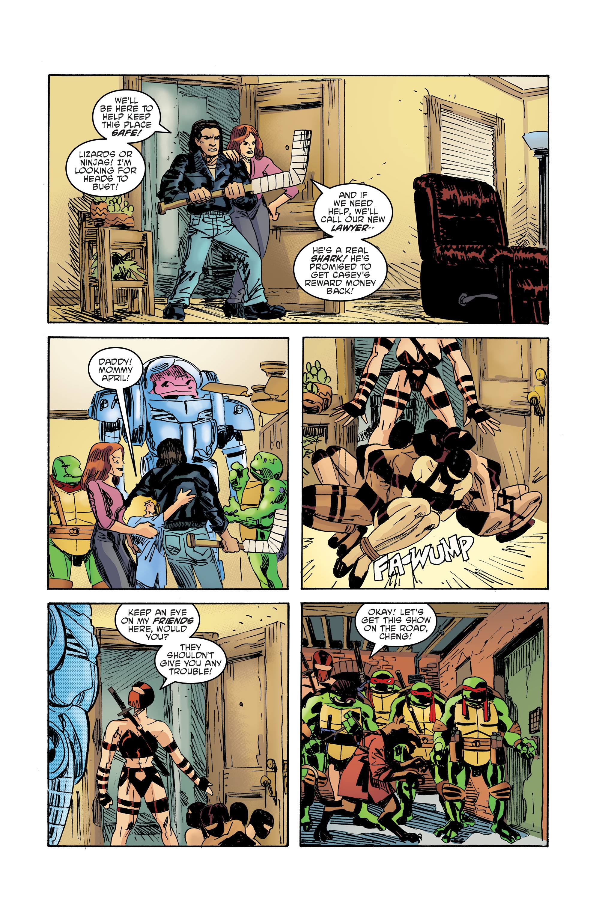 Read online Teenage Mutant Ninja Turtles: Urban Legends comic -  Issue #25 - 21