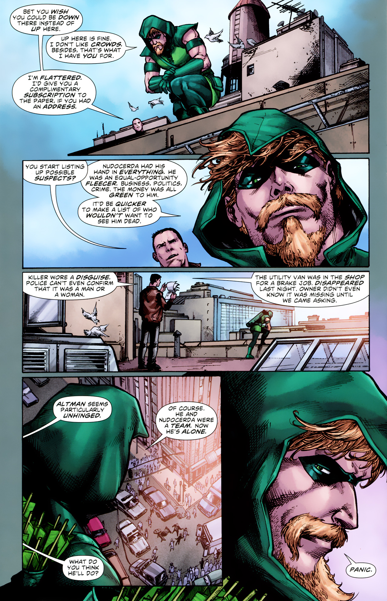 Read online Green Arrow [II] comic -  Issue #1 - 21