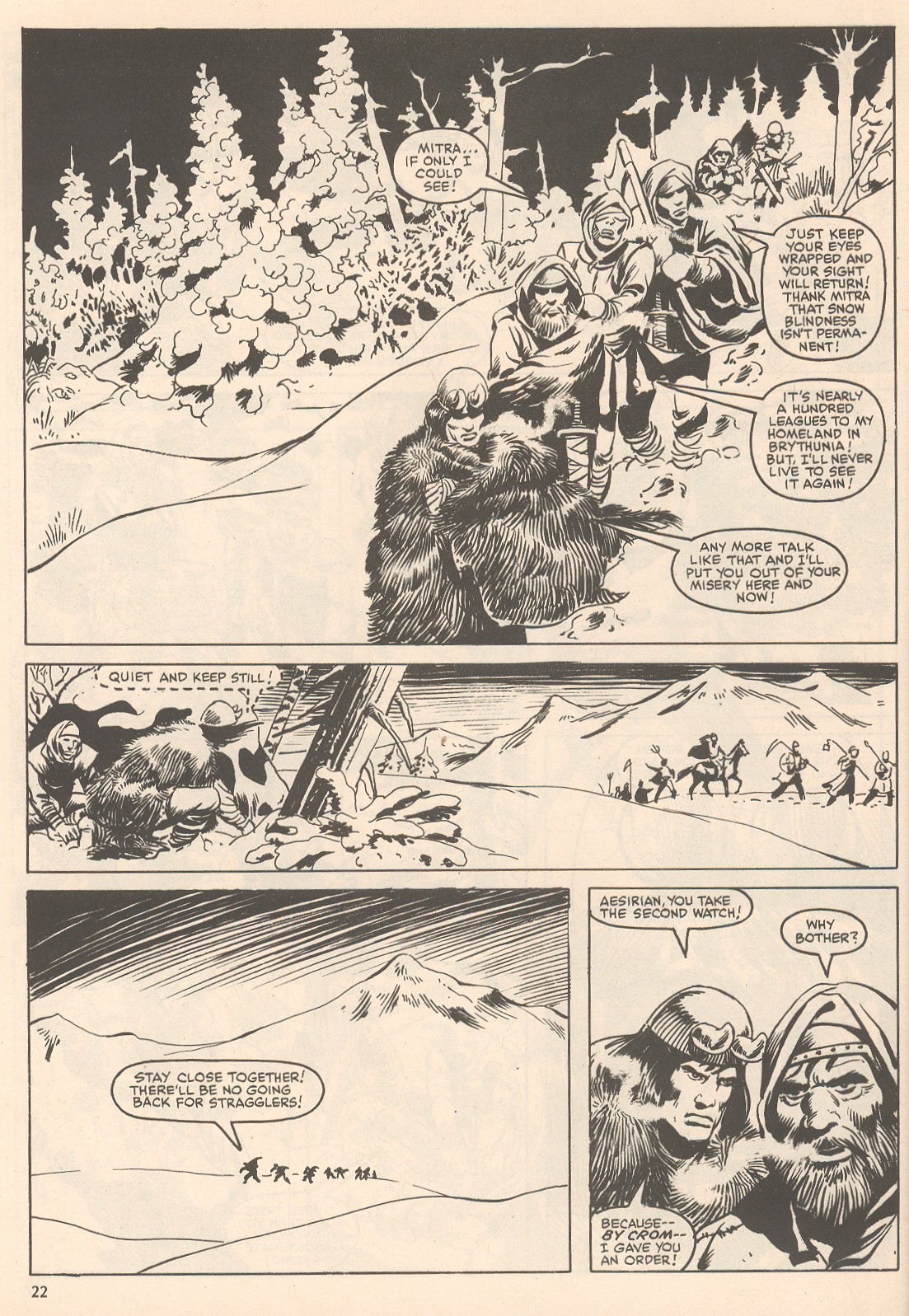 Read online The Savage Sword Of Conan comic -  Issue #105 - 22