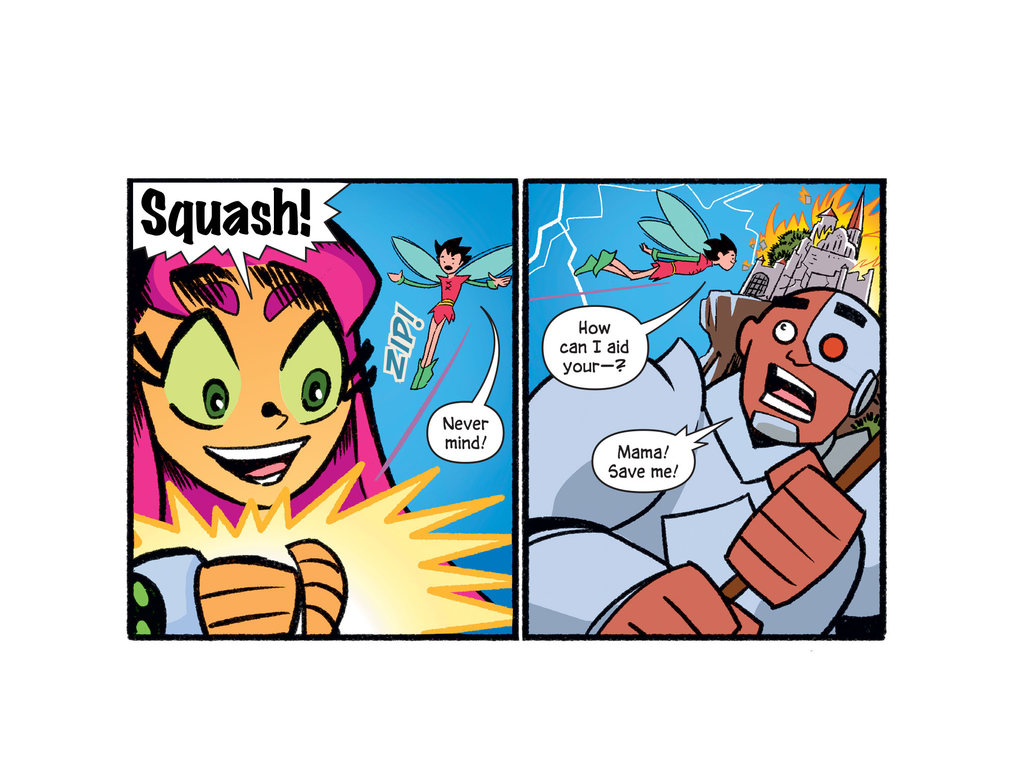 Read online Teen Titans Go! Roll With It! comic -  Issue #2 - 21
