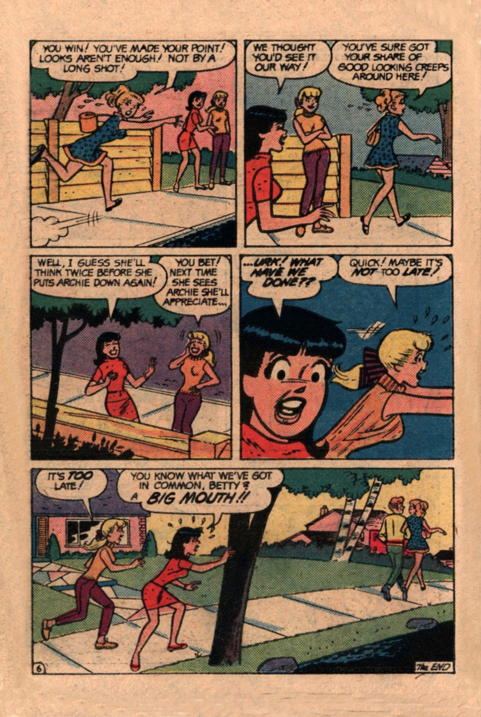 Read online Betty and Veronica Digest Magazine comic -  Issue #1 - 58