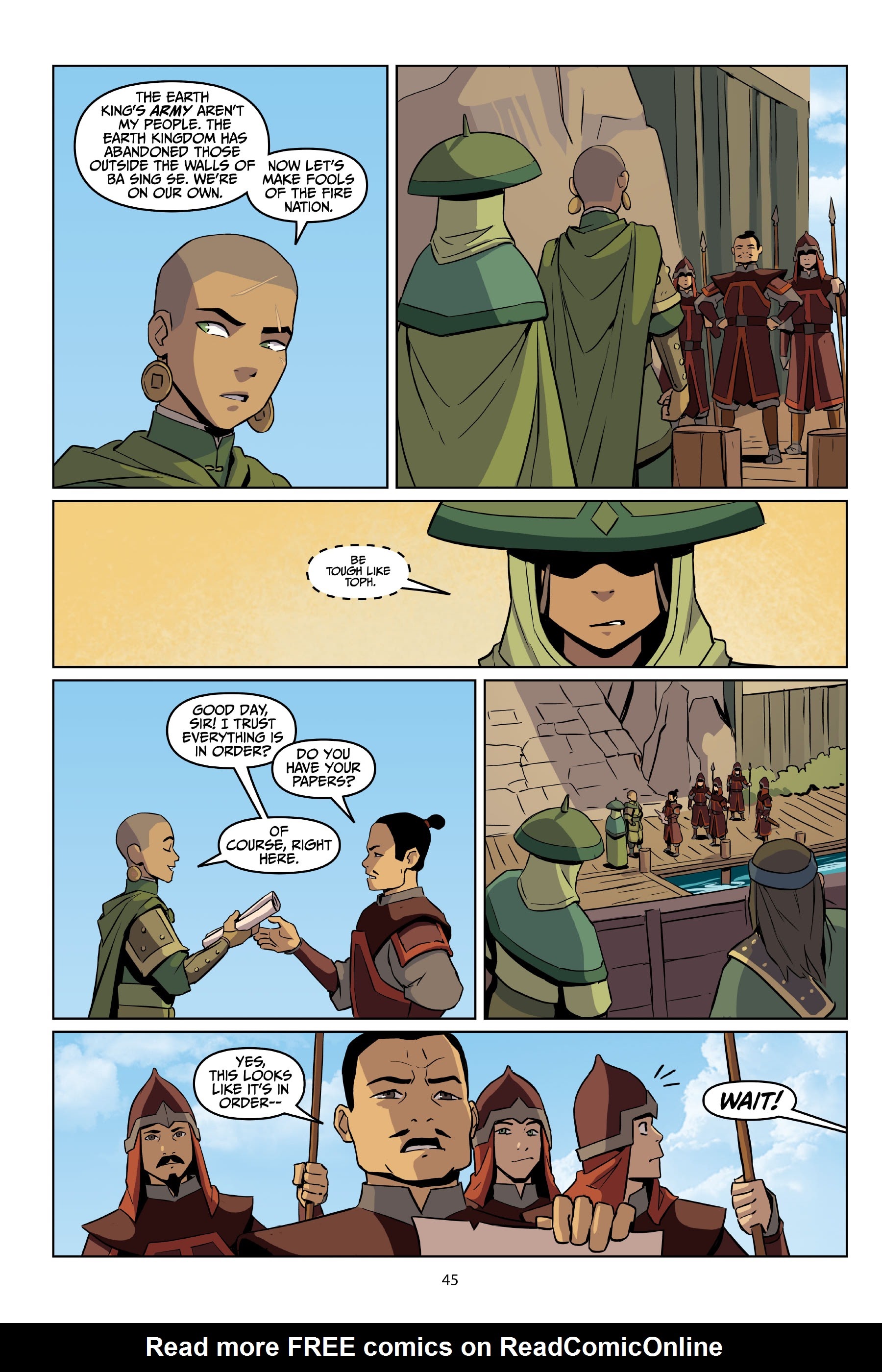 Read online Avatar: The Last Airbender—Katara and the Pirate's Silver comic -  Issue # TPB - 46