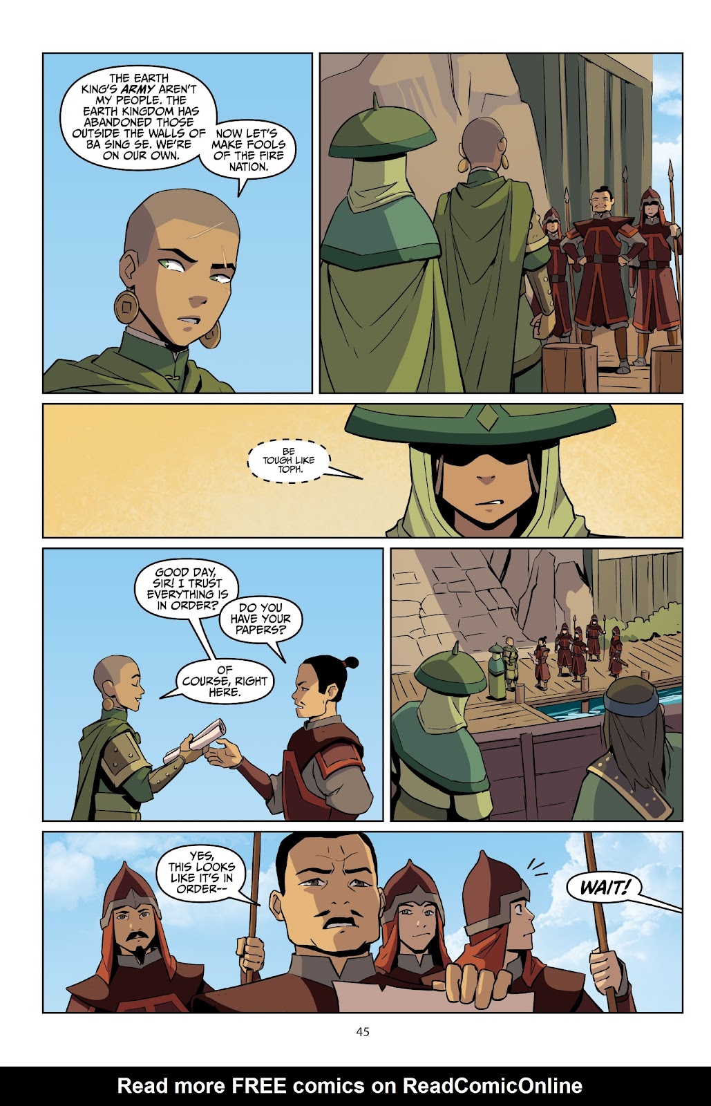 Avatar: The Last Airbender—Katara and the Pirate's Silver issue TPB - Page 46