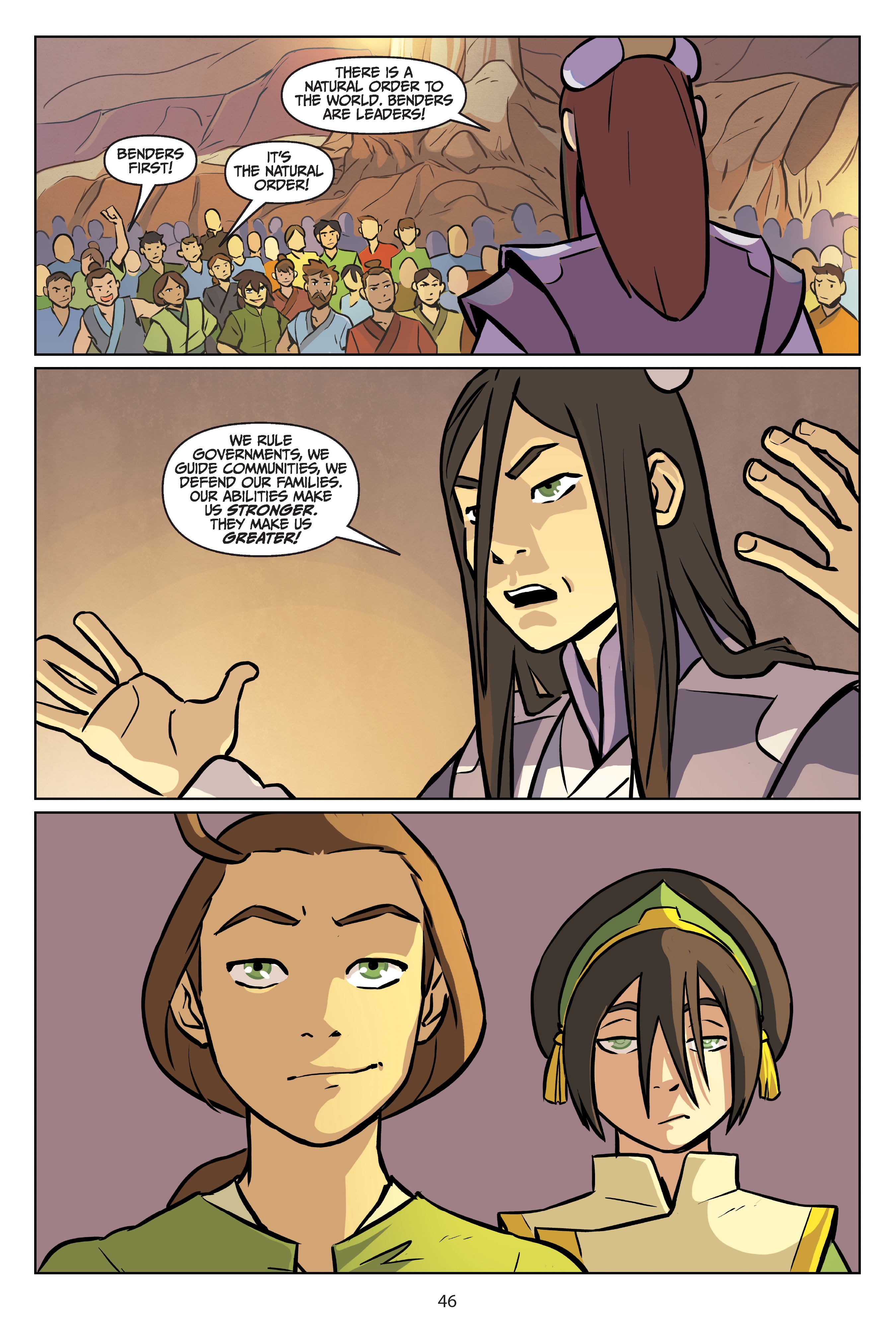 Read online Nickelodeon Avatar: The Last Airbender - Imbalance comic -  Issue # TPB 2 - 47