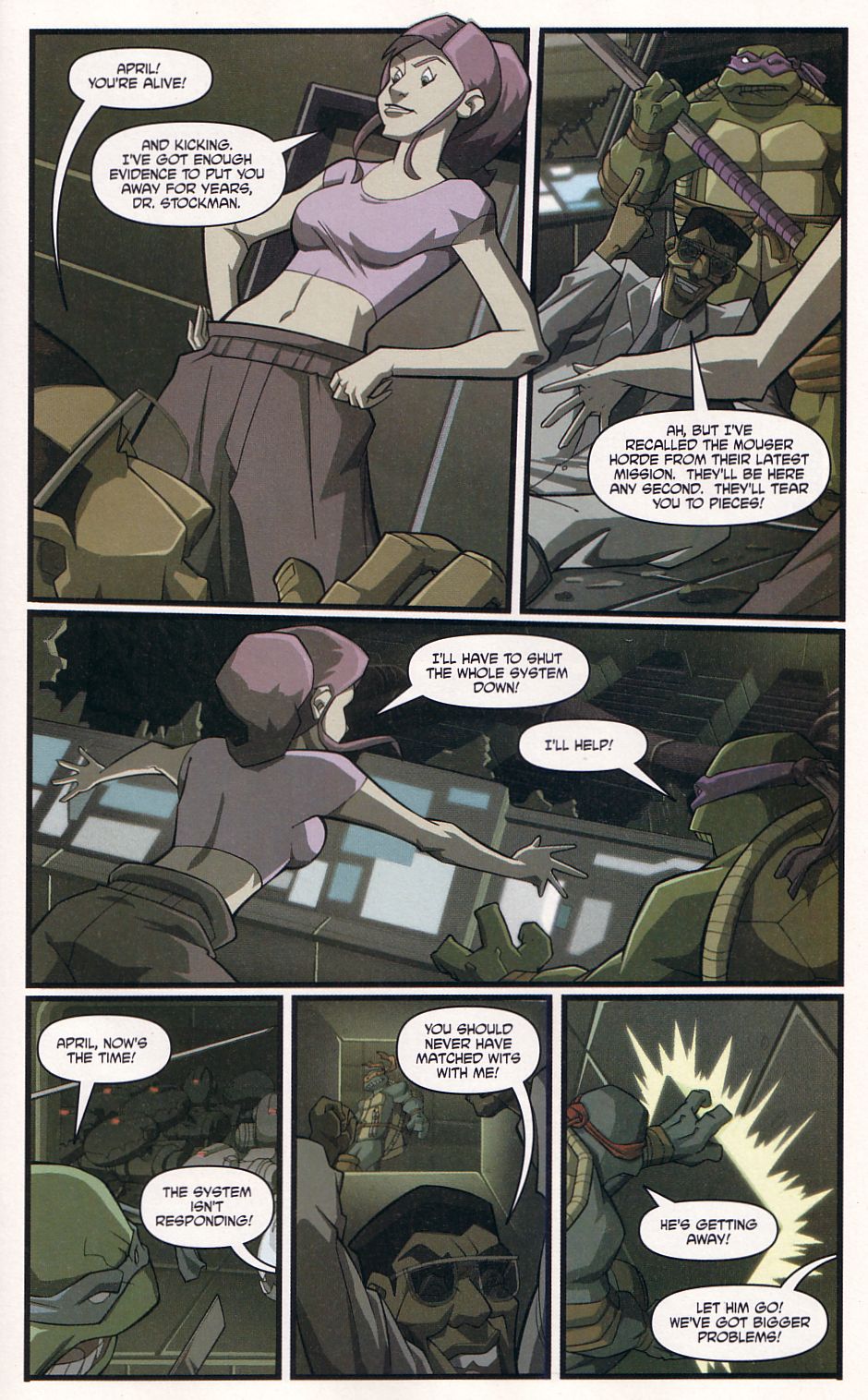 Read online Teenage Mutant Ninja Turtles (2003) comic -  Issue #3 - 21