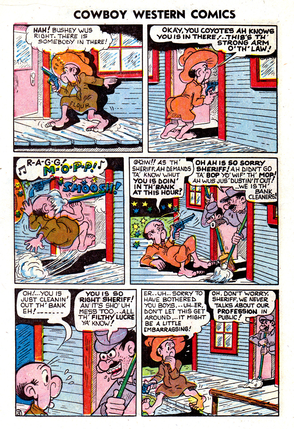 Read online Cowboy Western Comics (1948) comic -  Issue #37 - 22