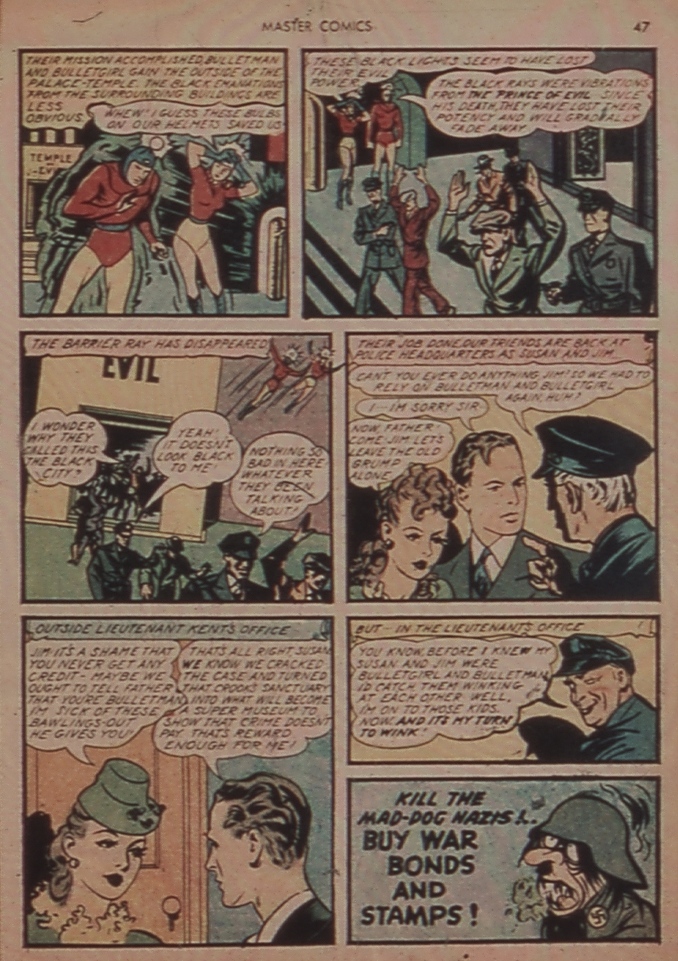 Read online Master Comics comic -  Issue #43 - 47