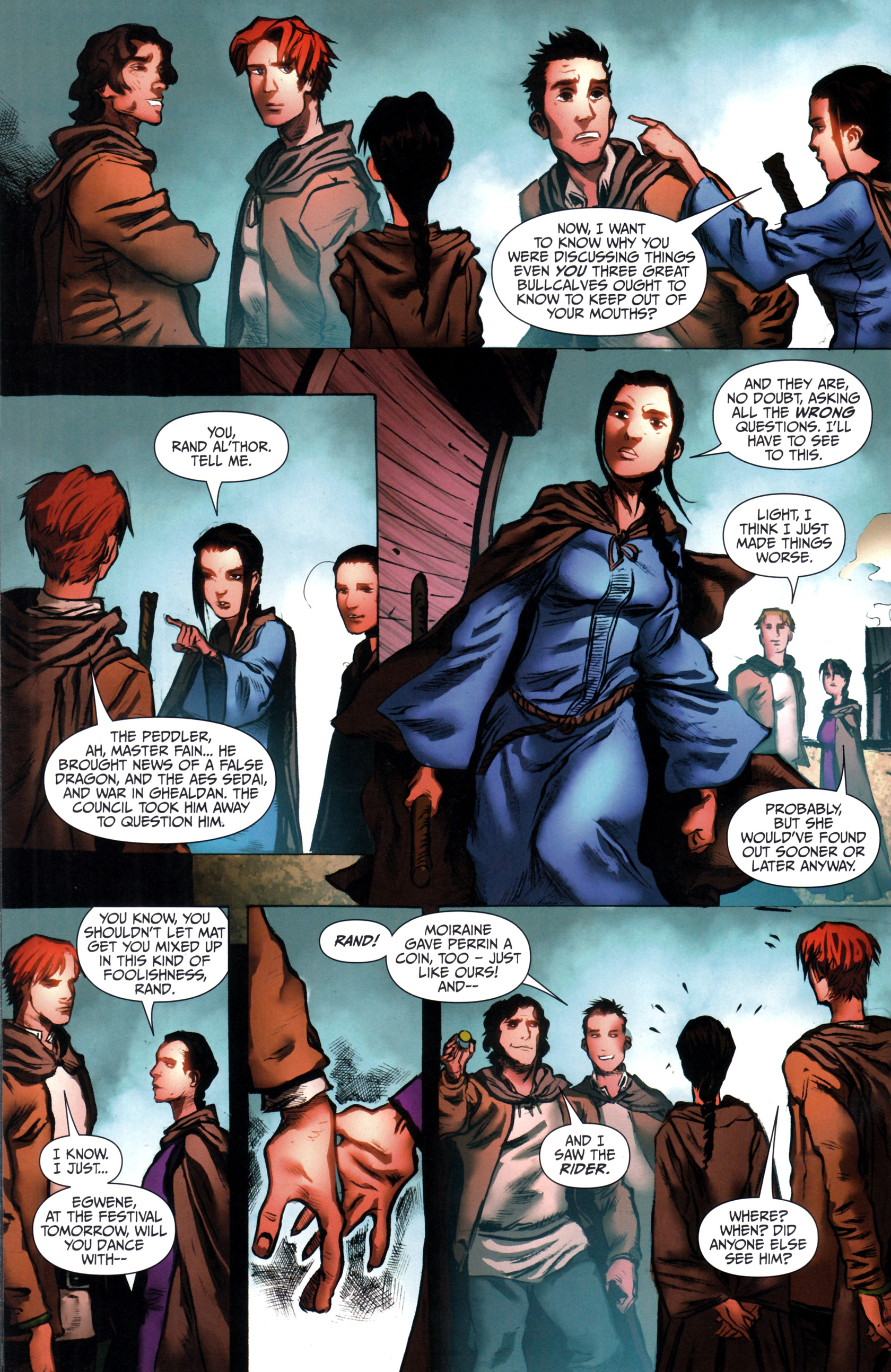 Read online Robert Jordan's Wheel of Time: The Eye of the World comic -  Issue #1.5 - 13